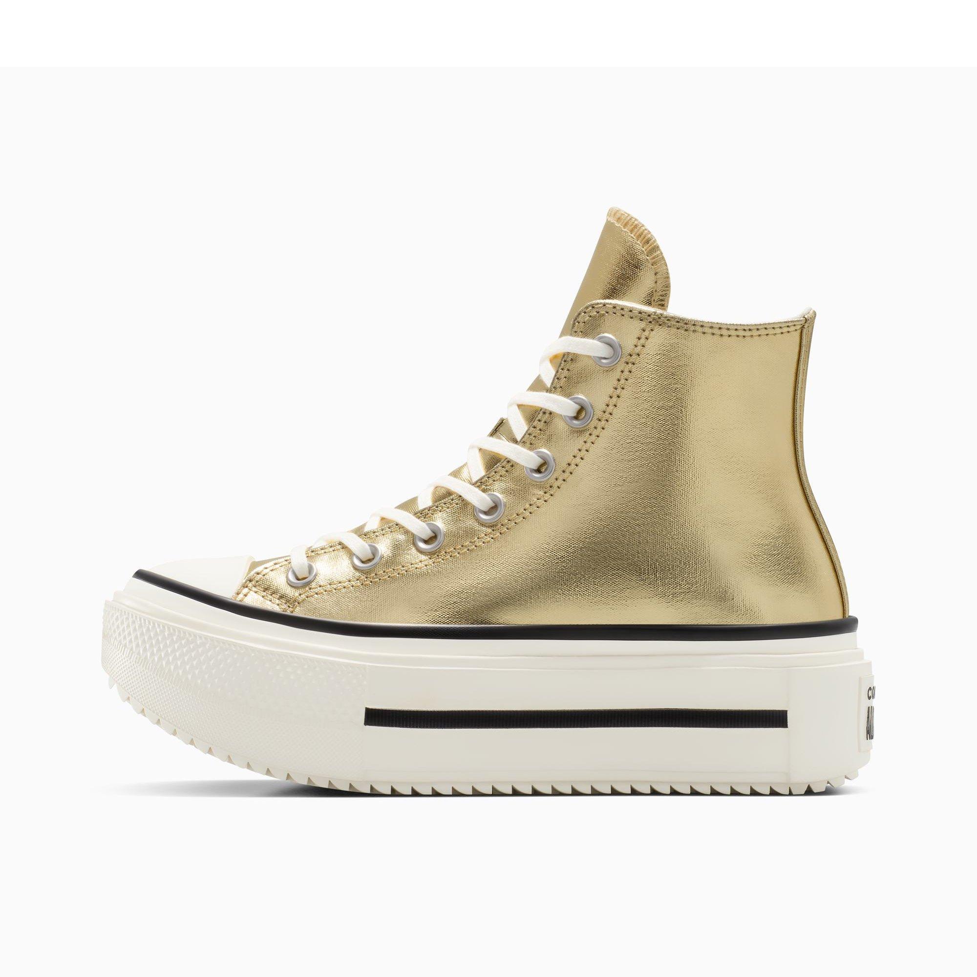 752-Metallic - Converse - Unisex Chuck Taylor All Star Lif Platform Trainers - 2