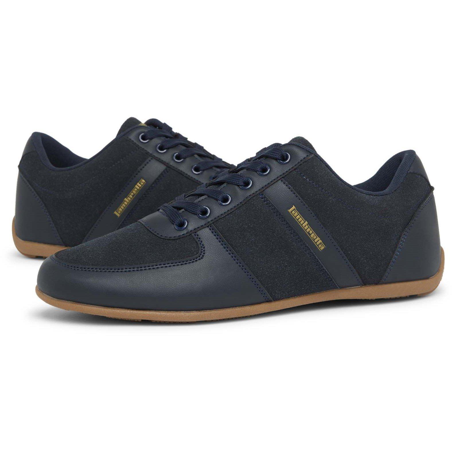 Navy/Gum - Lambretta - Euro Court Trainers - 2