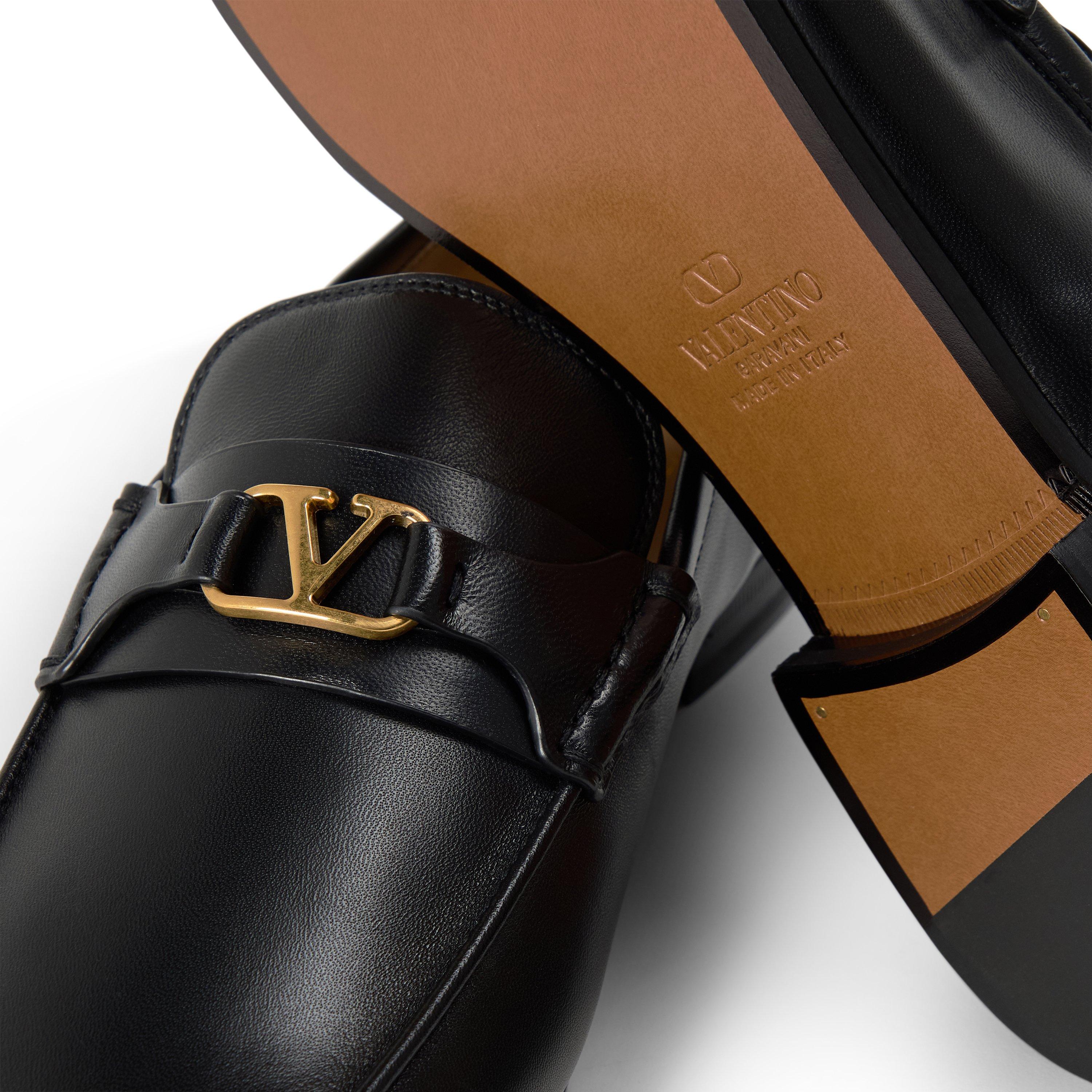 Black - Valentino Garavani - Val Sig Loafer Sn64 - 3
