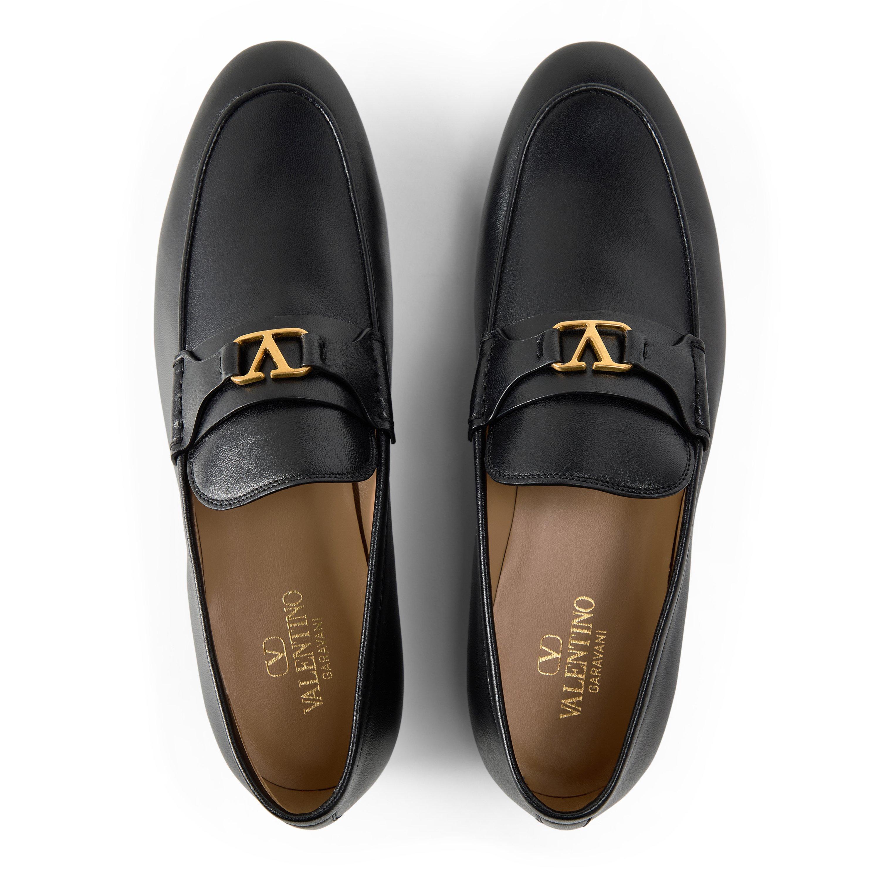Black - Valentino Garavani - Val Sig Loafer Sn64 - 4