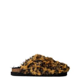 Palm Angels Leopard Mules