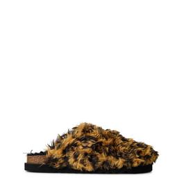 Palm Angels Leopard Mules