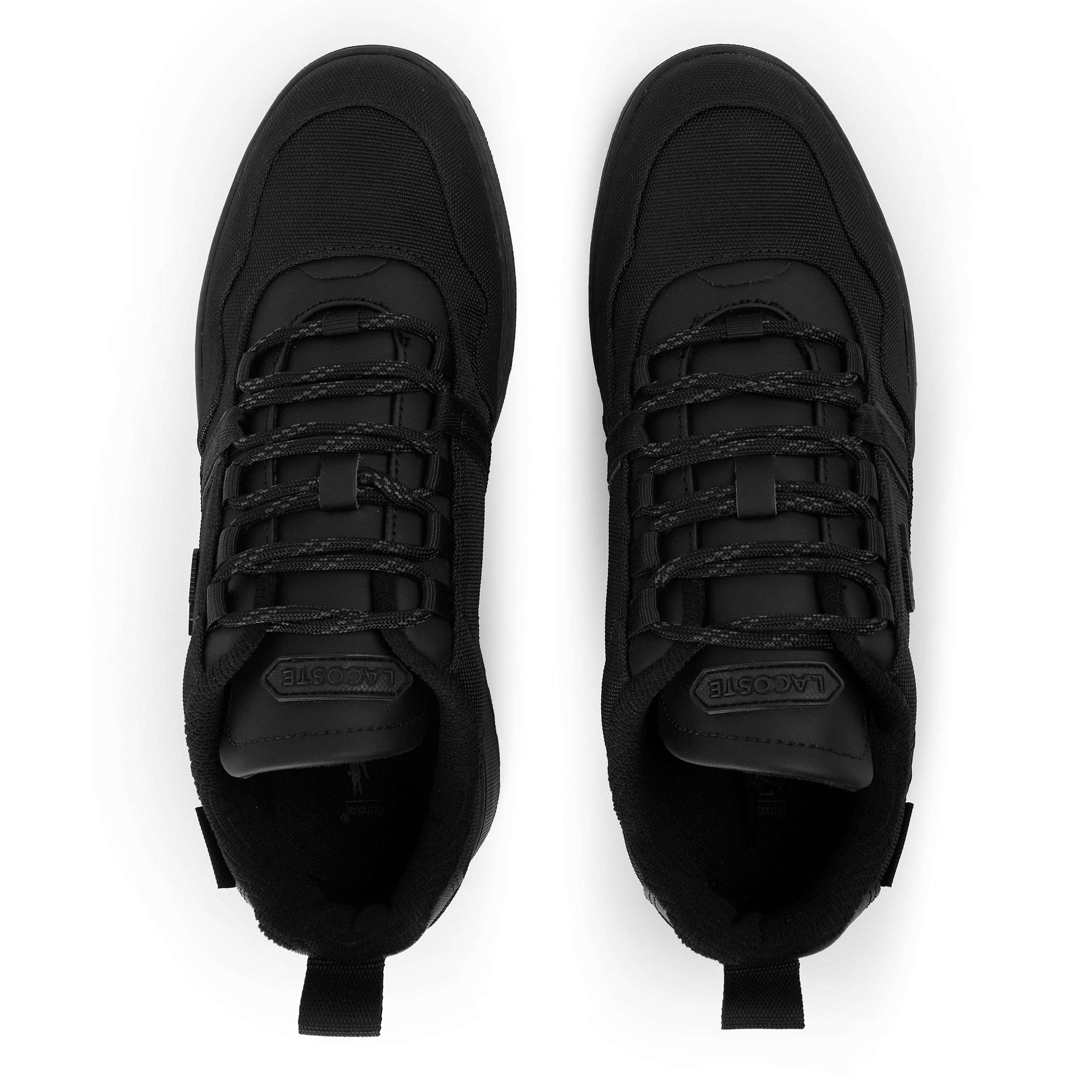 Negro/Negro 02H - Lacoste - Men's Basket Low-Top Trainers - 6