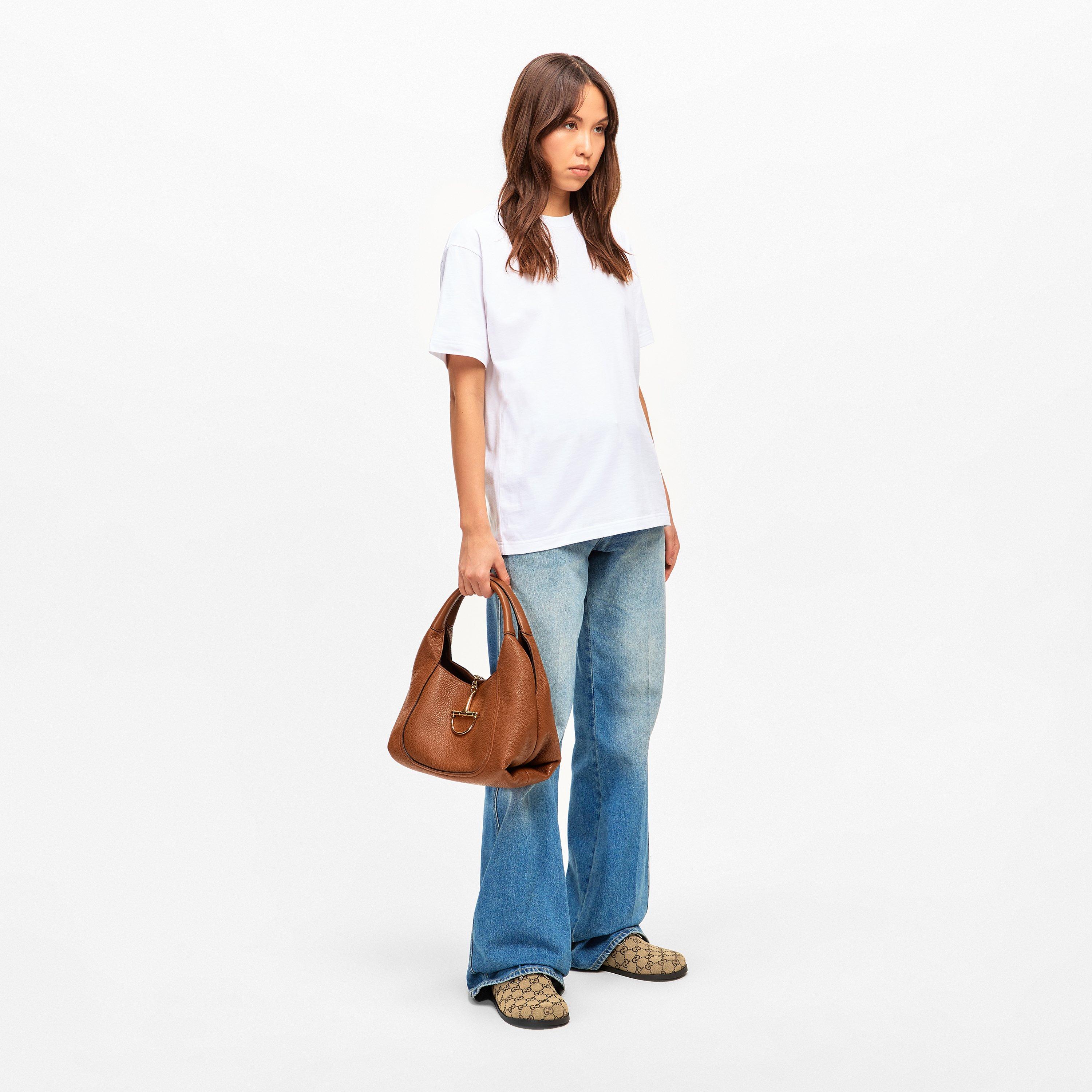 Camel Ebony - Gucci - Horsebit Slippers - 6