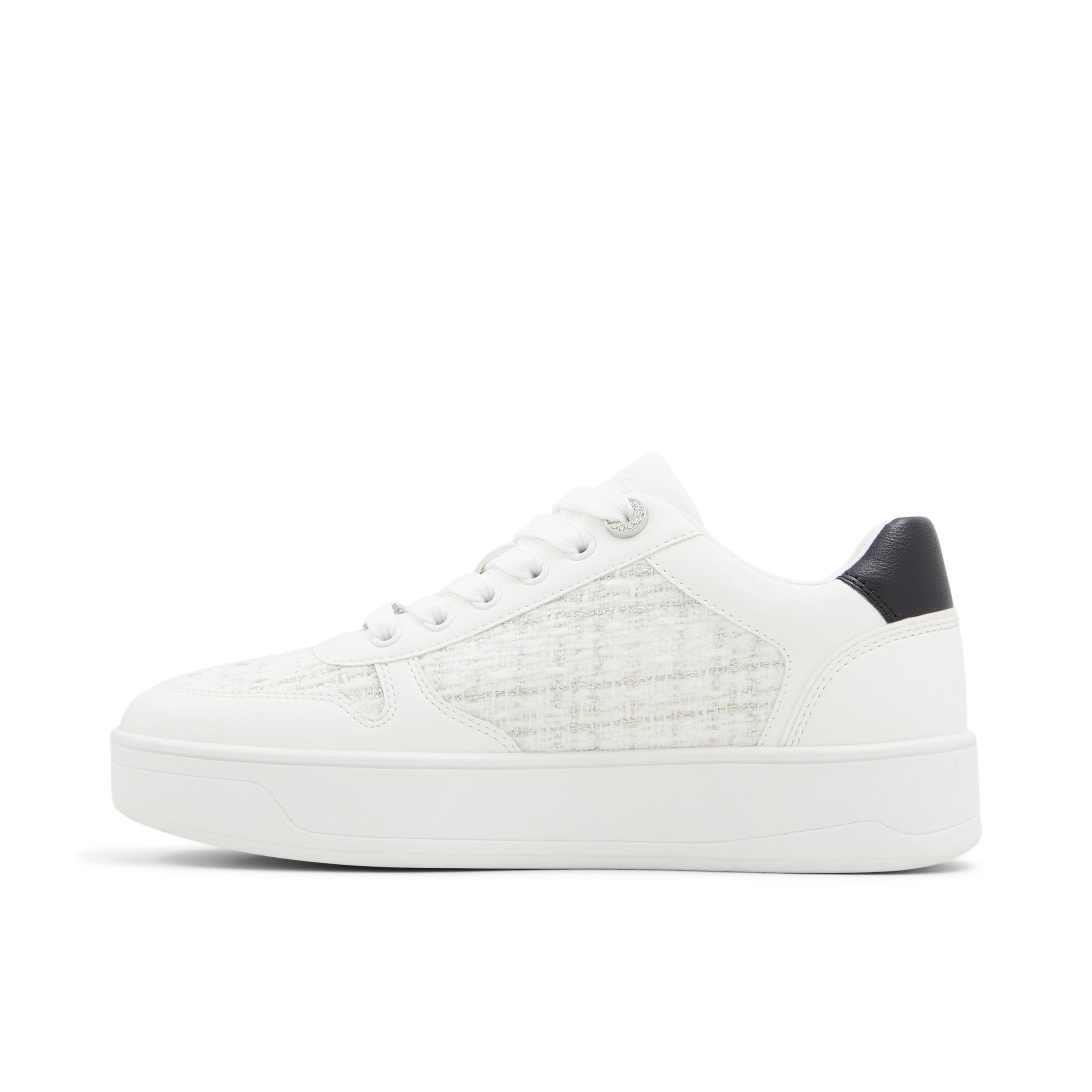 White Black - Aldo - Women's Marisette Platform Trainers - 3
