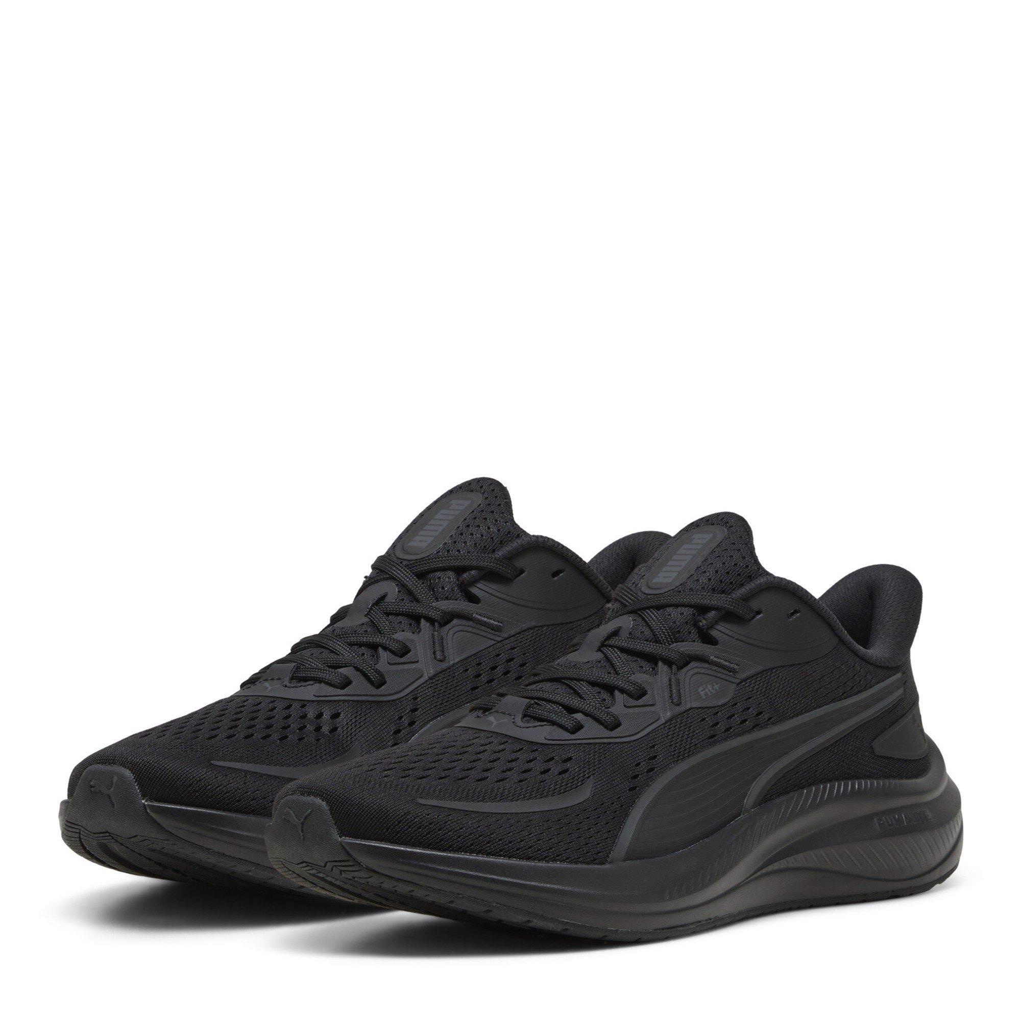 Black/Silver - Puma - Skyrocket Lite 2 Mens Running Shoes - 1