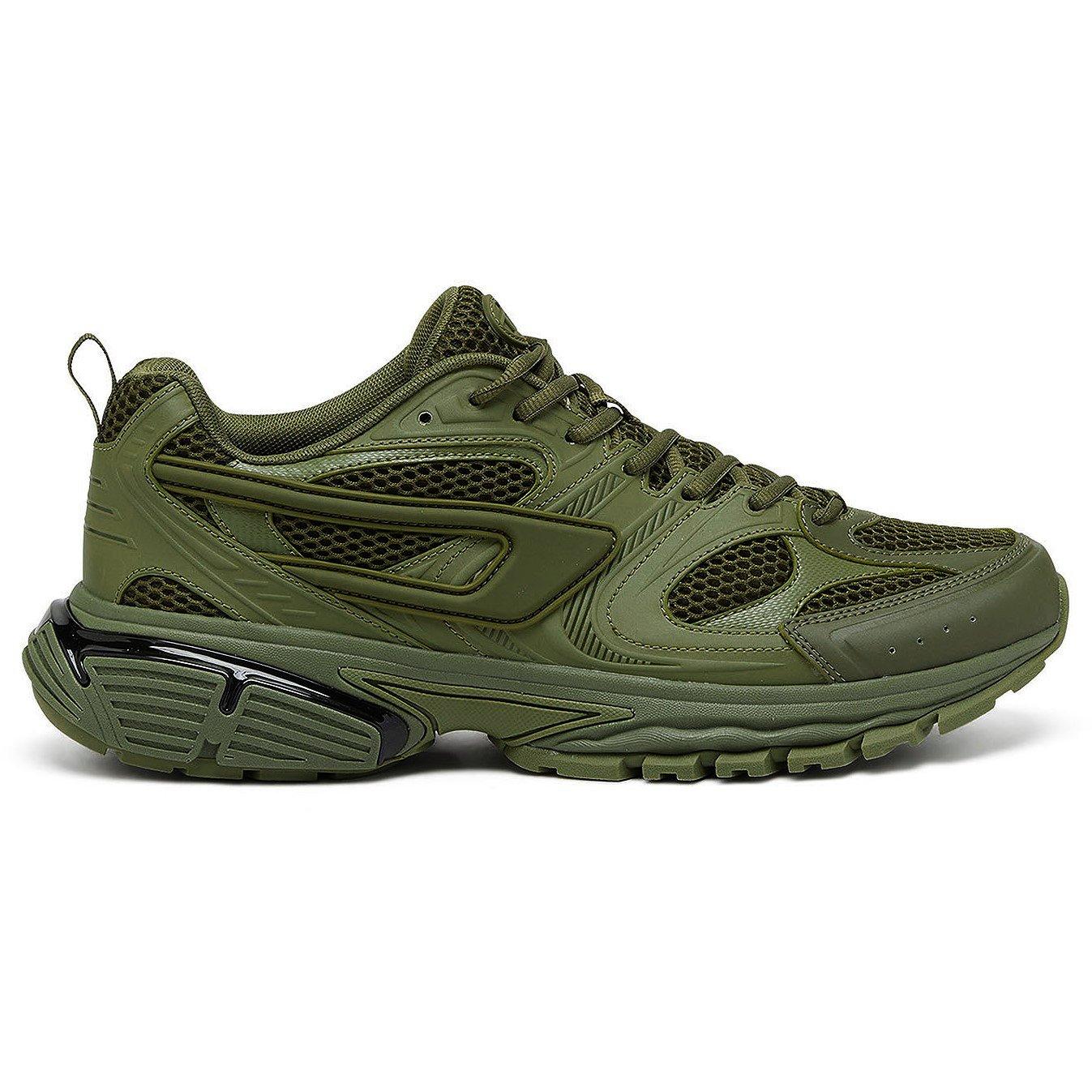 Diesel Men's Oversized Chunky Trainers - Lily Pad Green - 7.5 (41.5)