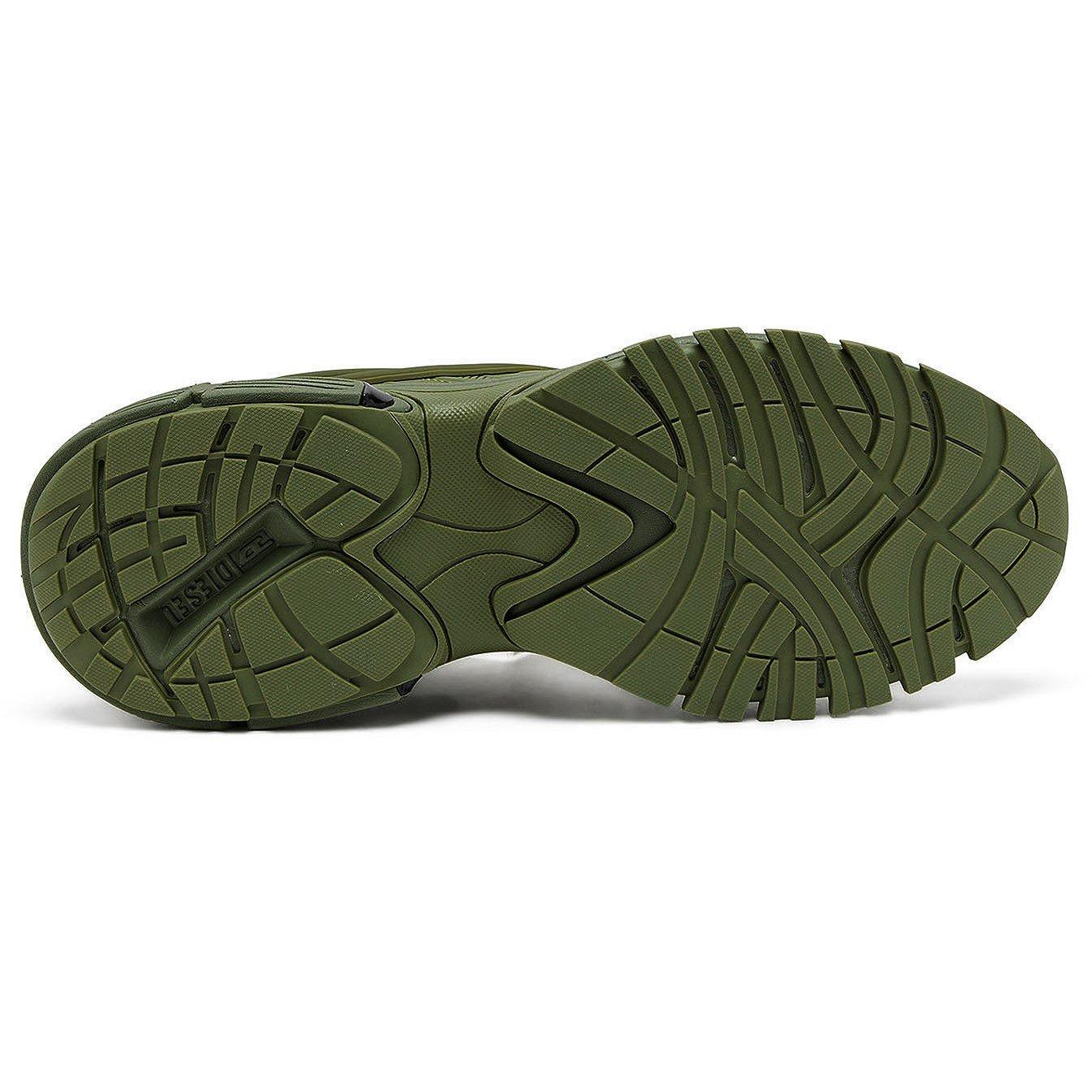 Lily Pad Green - Diesel - Men's Chunky Trainers - 4