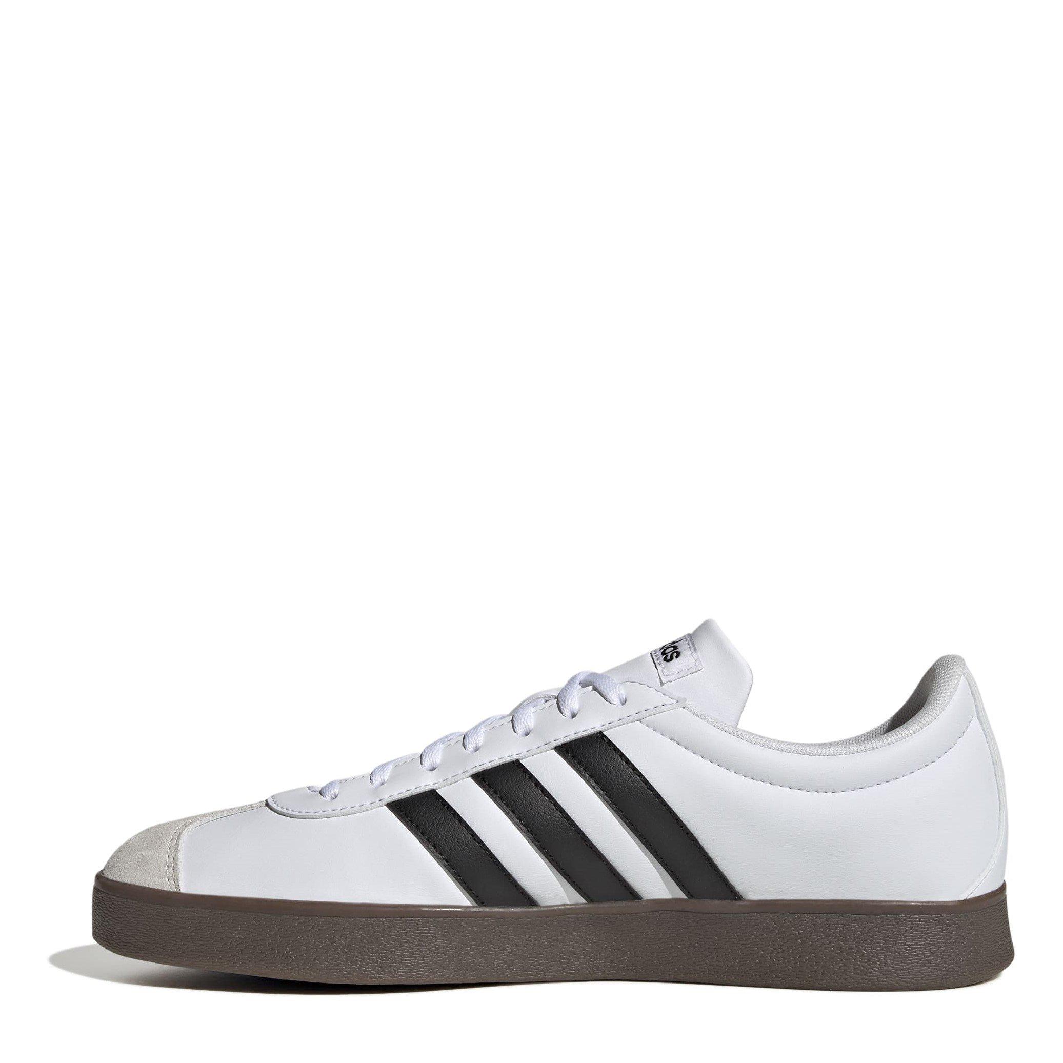 White/Black - adidas - VL Court Base Shoes Mens - 2