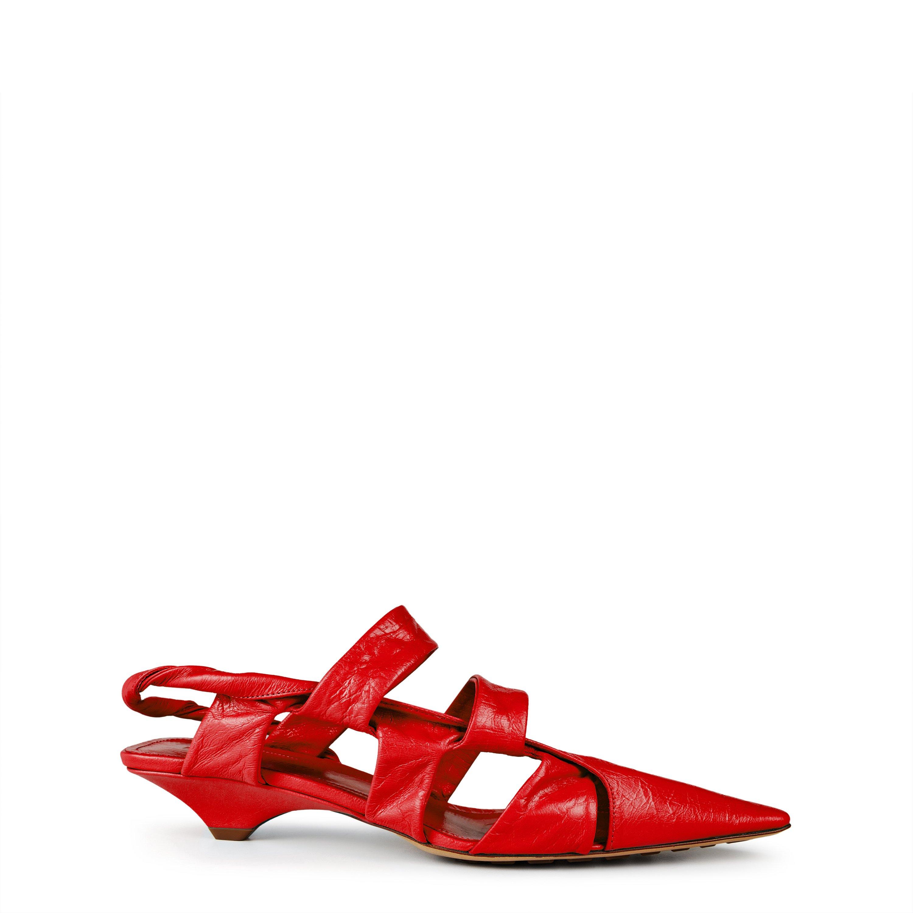 Bottega Veneta Women's Slingbacks - Nail Polish - Size 1.5 (34.5)