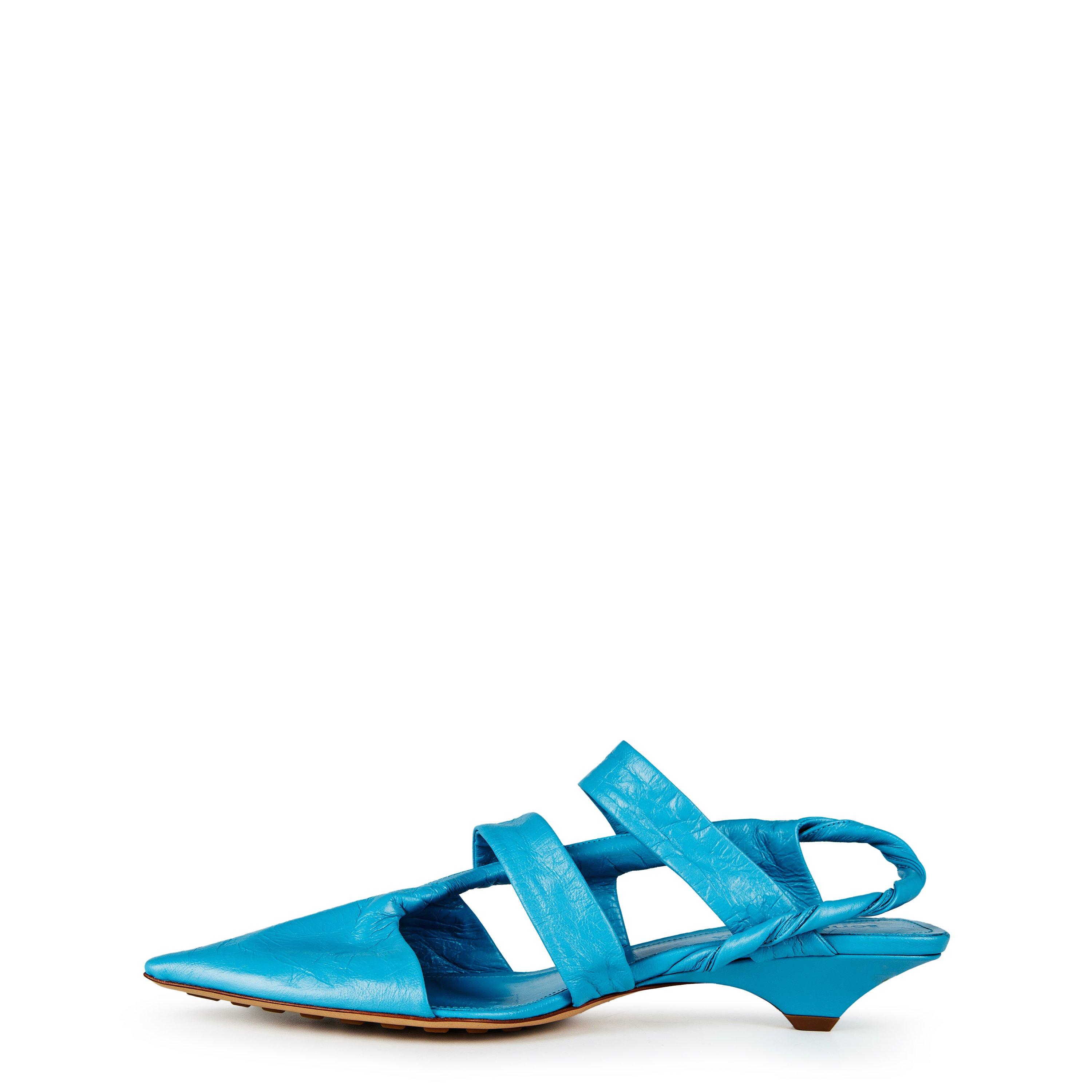 Sky Blue - Bottega Veneta - Women's Slingbacks - 2