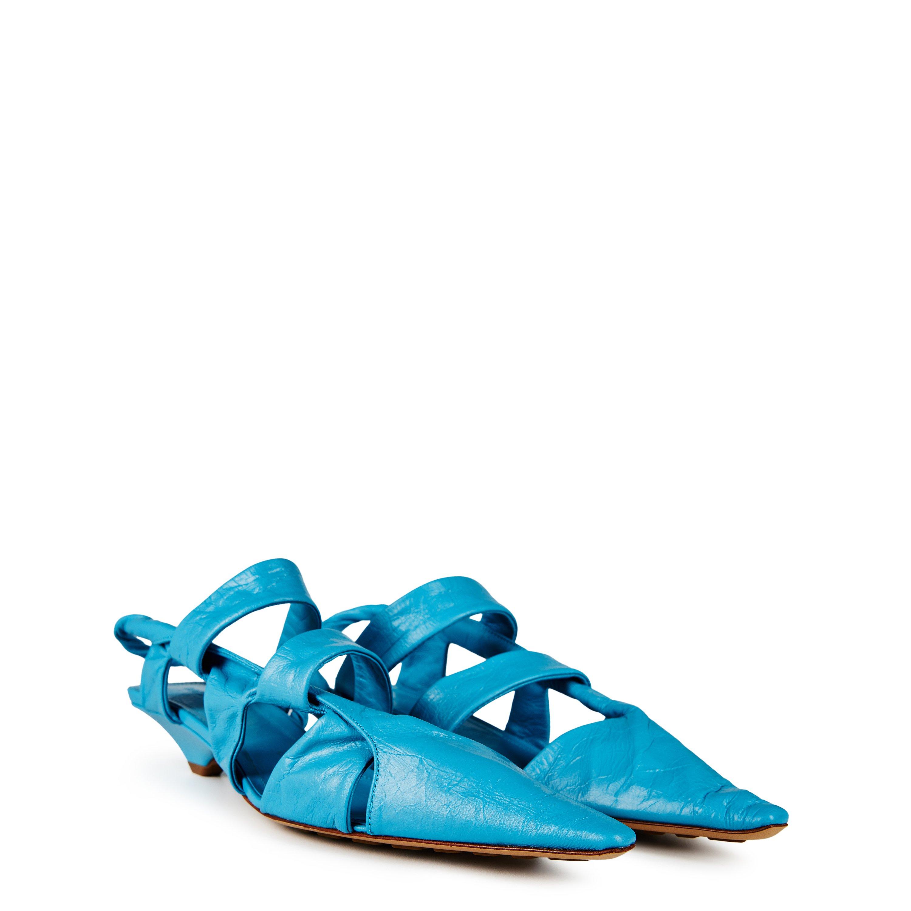 Sky Blue - Bottega Veneta - Women's Slingbacks - 3