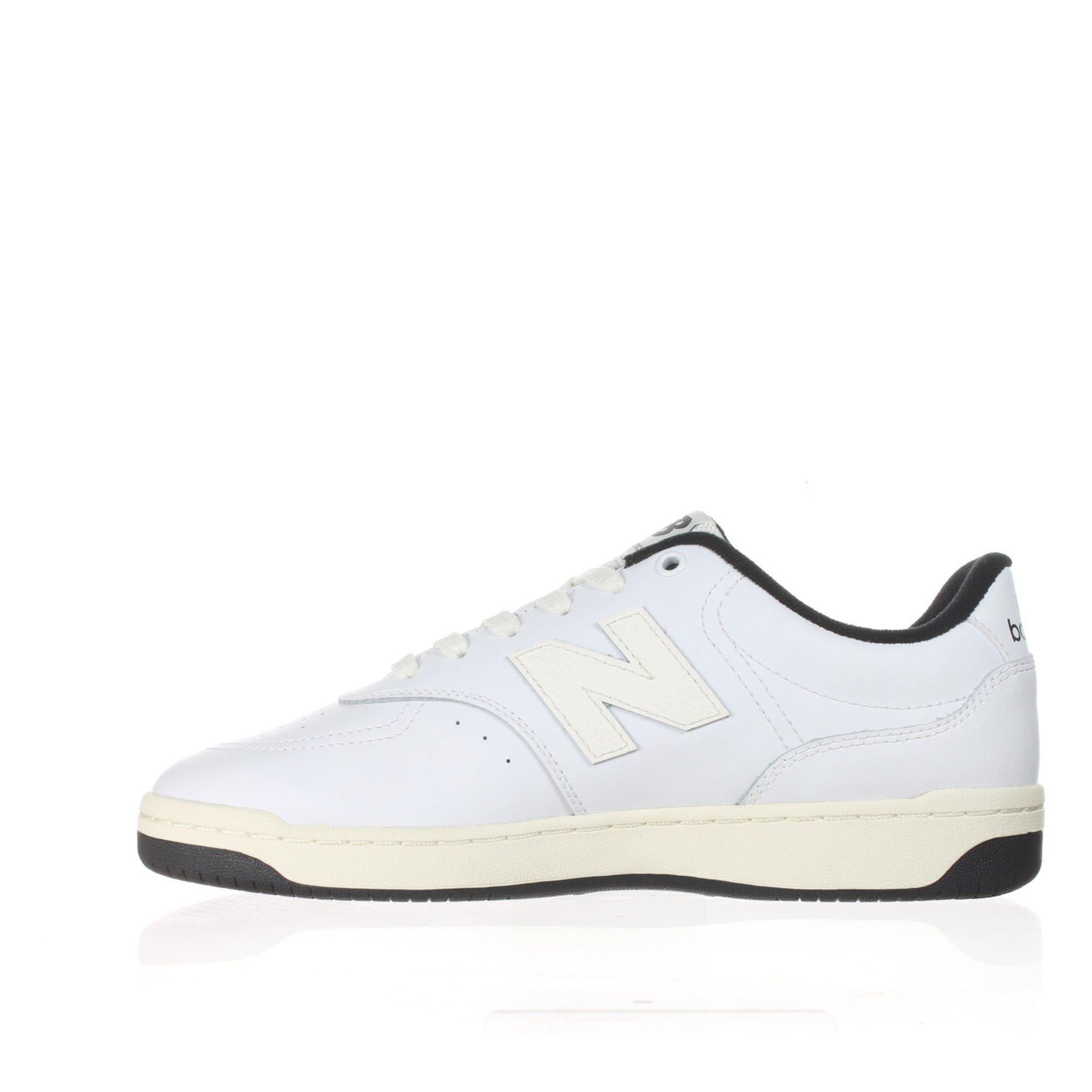 White/Seasalt - New Balance - Mens B80 Court - 2