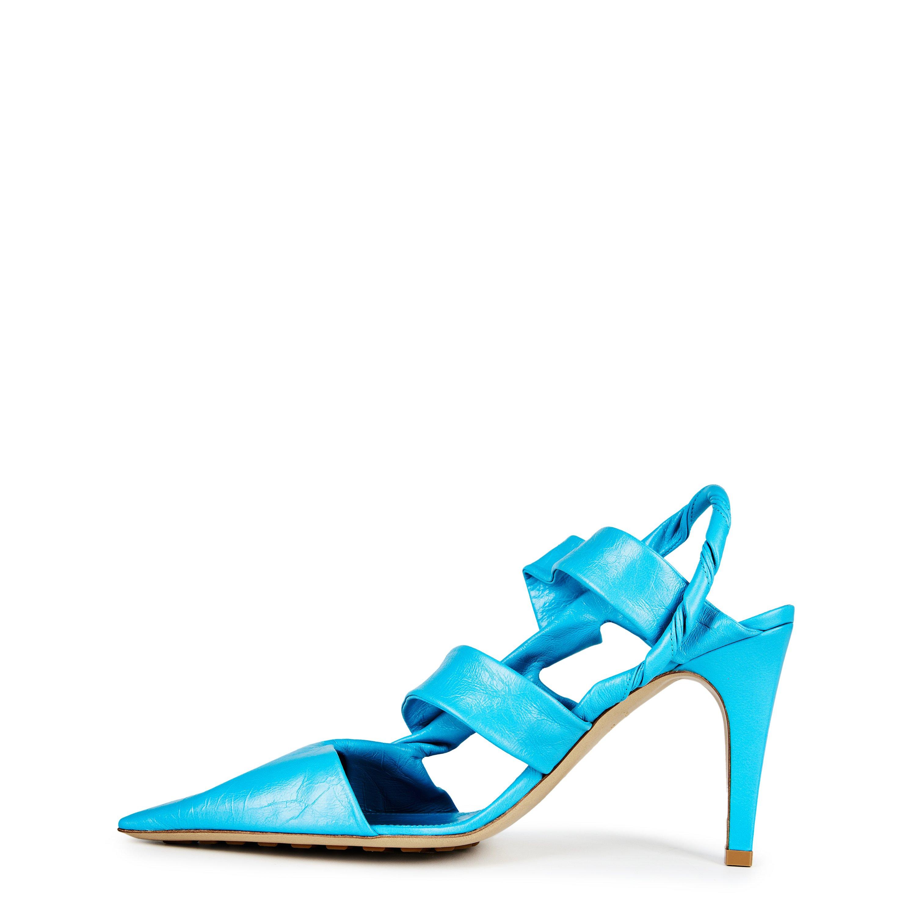 Sky Blue - Bottega Veneta - Women's Slingbacks - 2