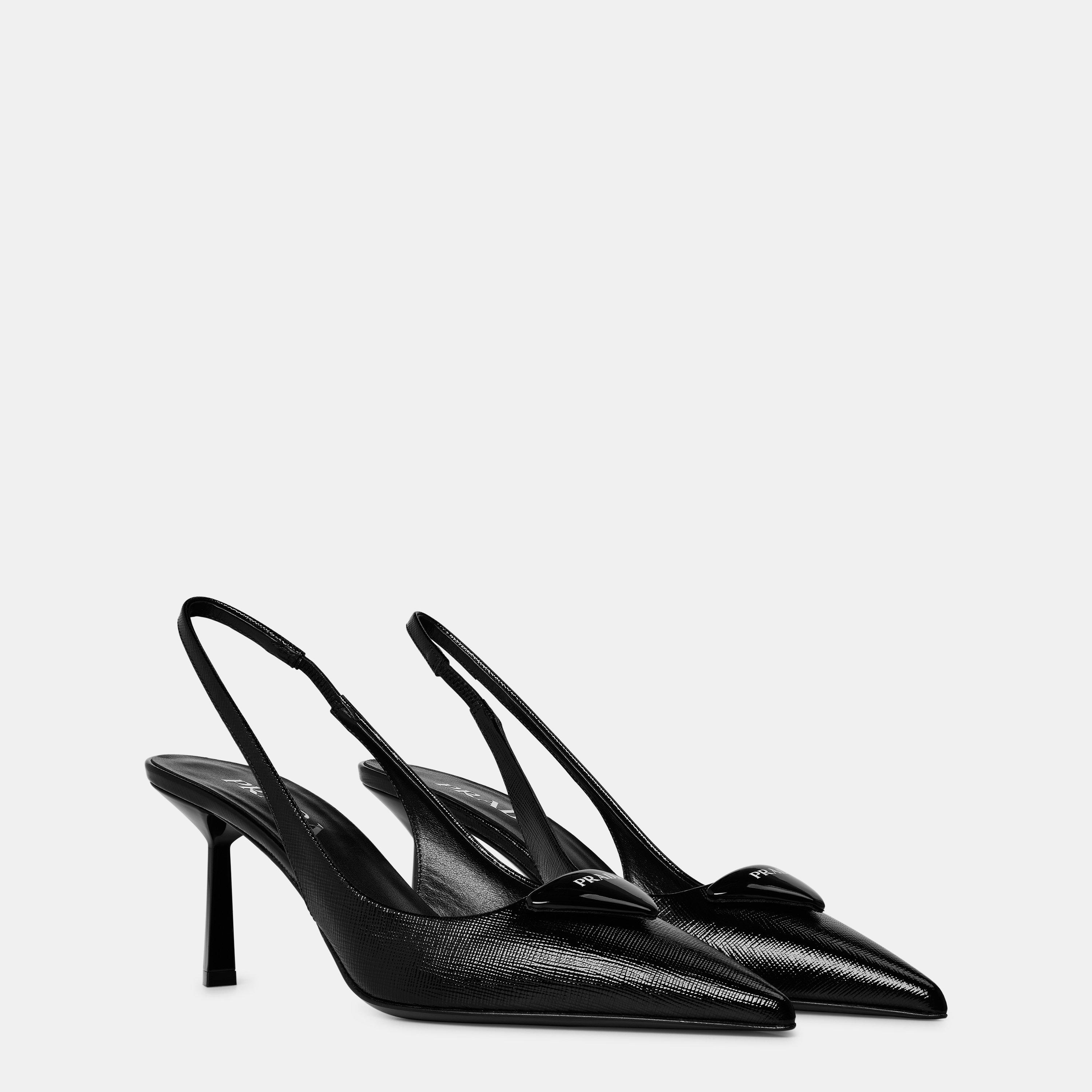 Nero - Prada - Slingback Pumps - 3