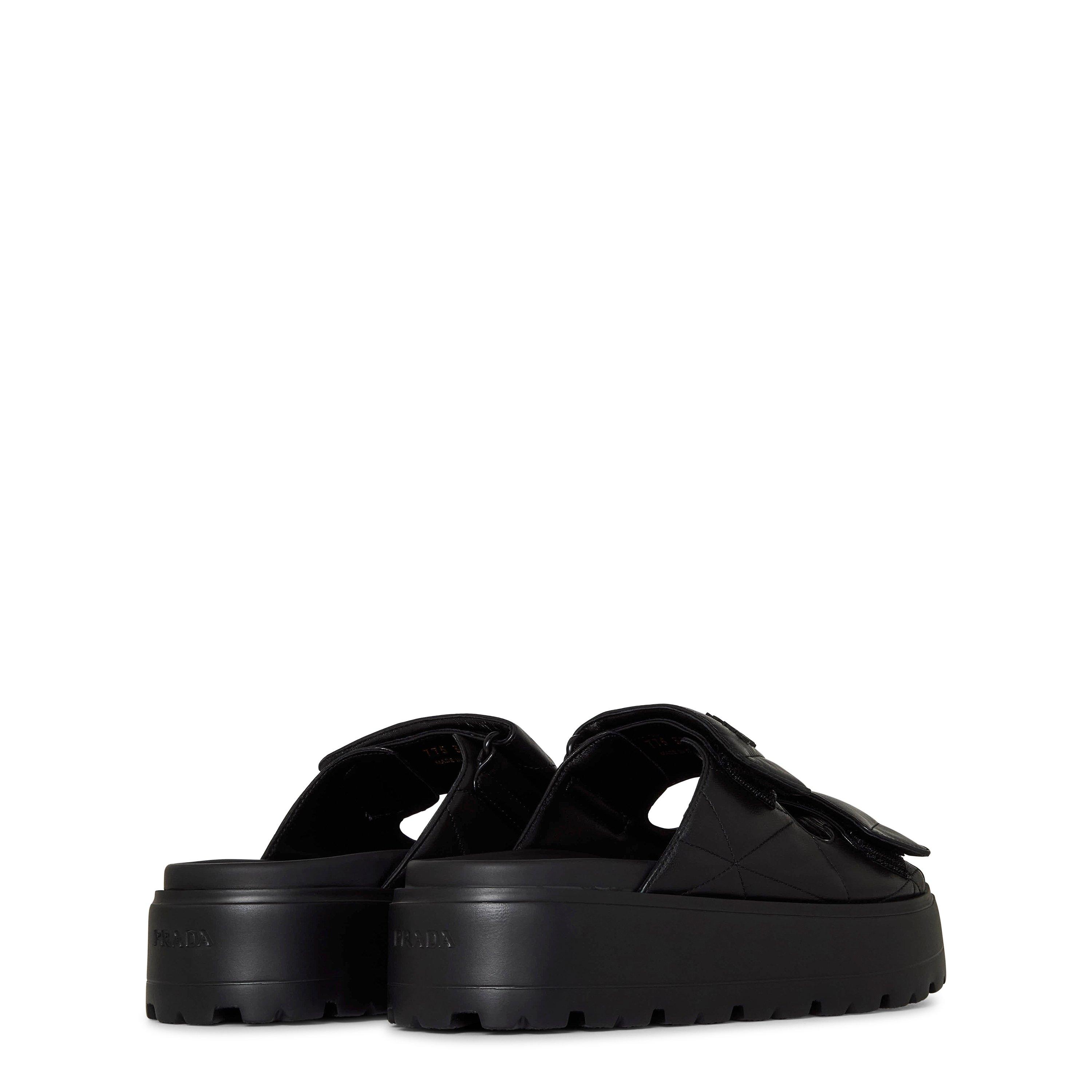 Nero - Prada - Platform Sandals - 4
