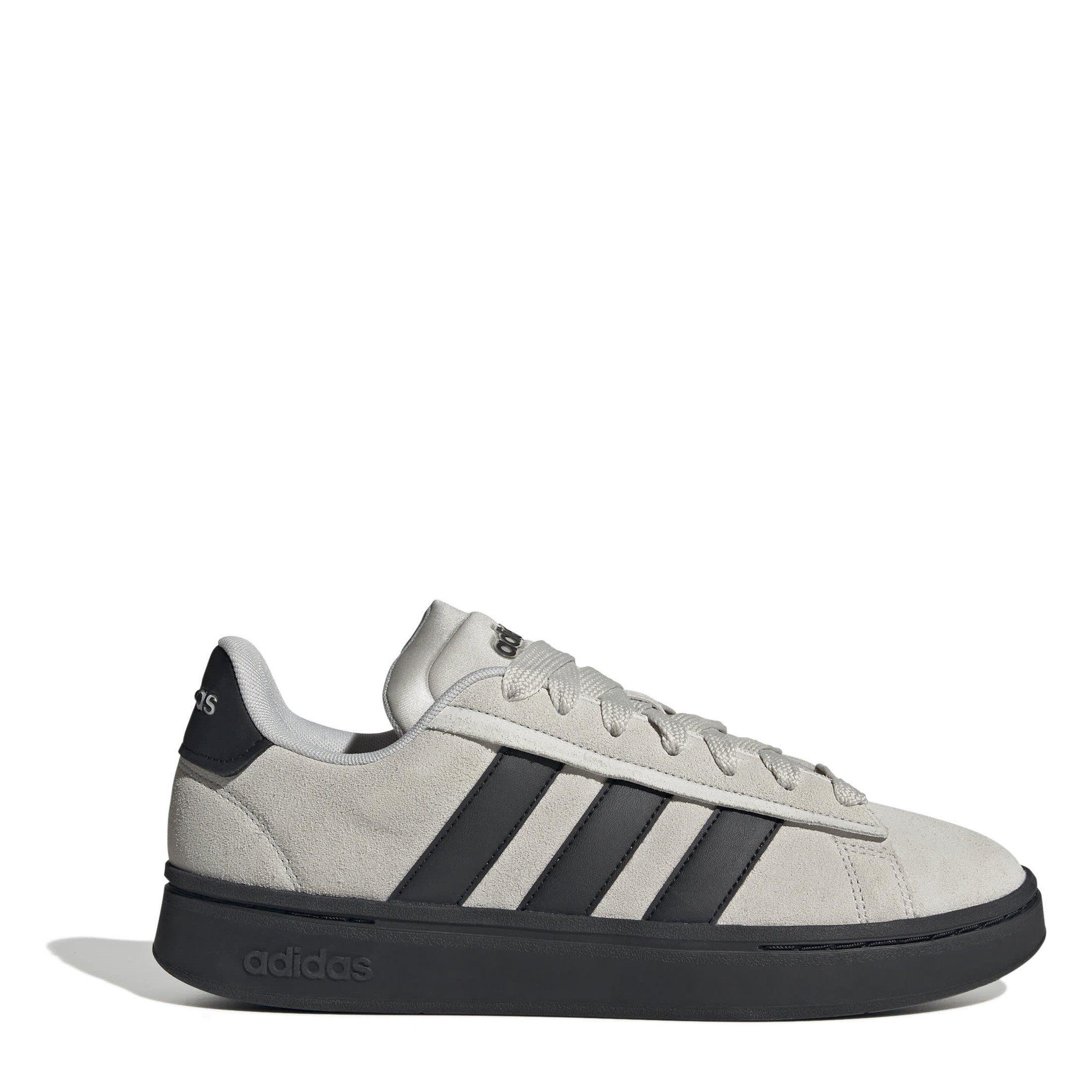 GREONE/CBLACK/C - adidas - Unisex Adults Grand Court Low-Top Trainers - 1