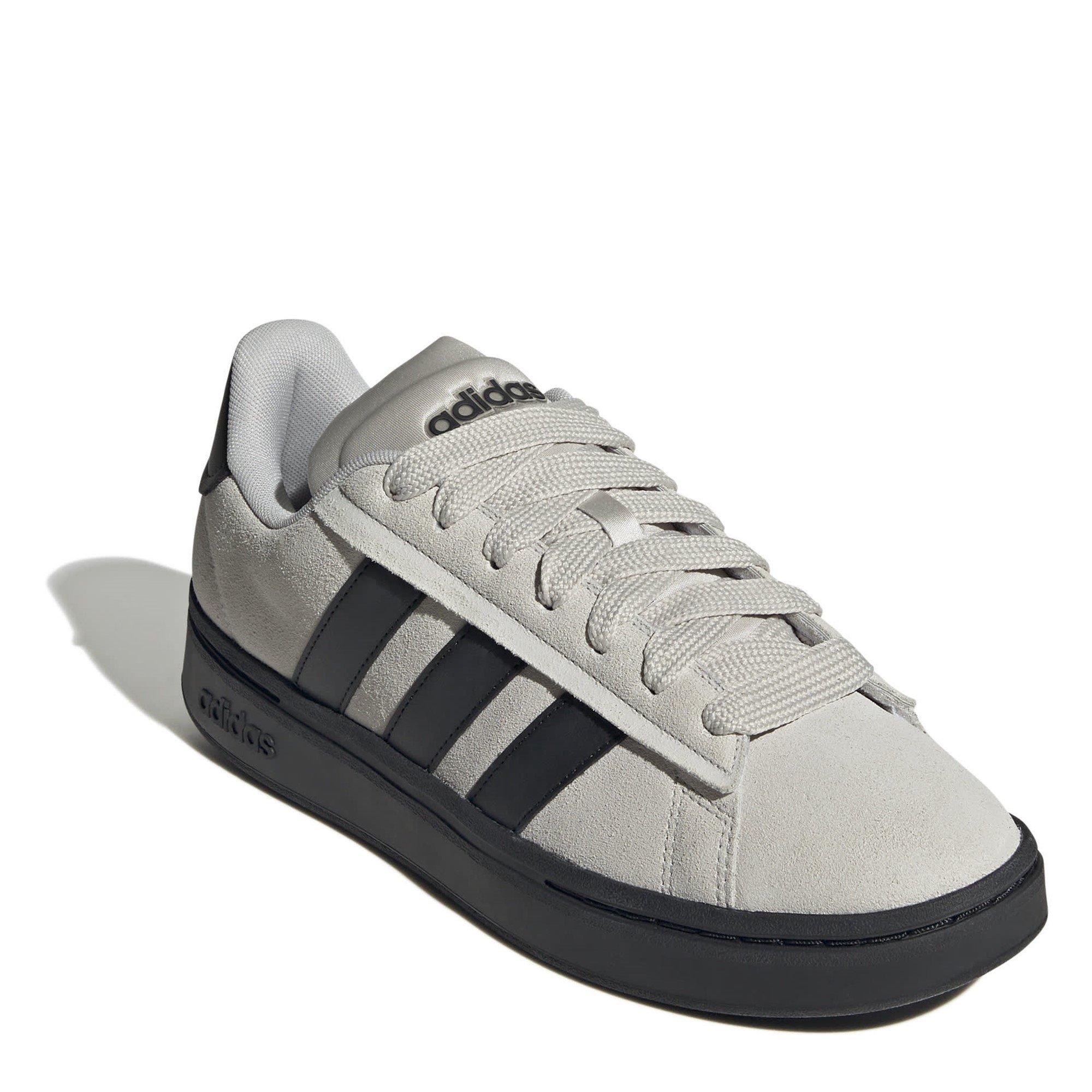 GREONE/CBLACK/C - adidas - Adults Grand Court Low-Top Trainers - 3