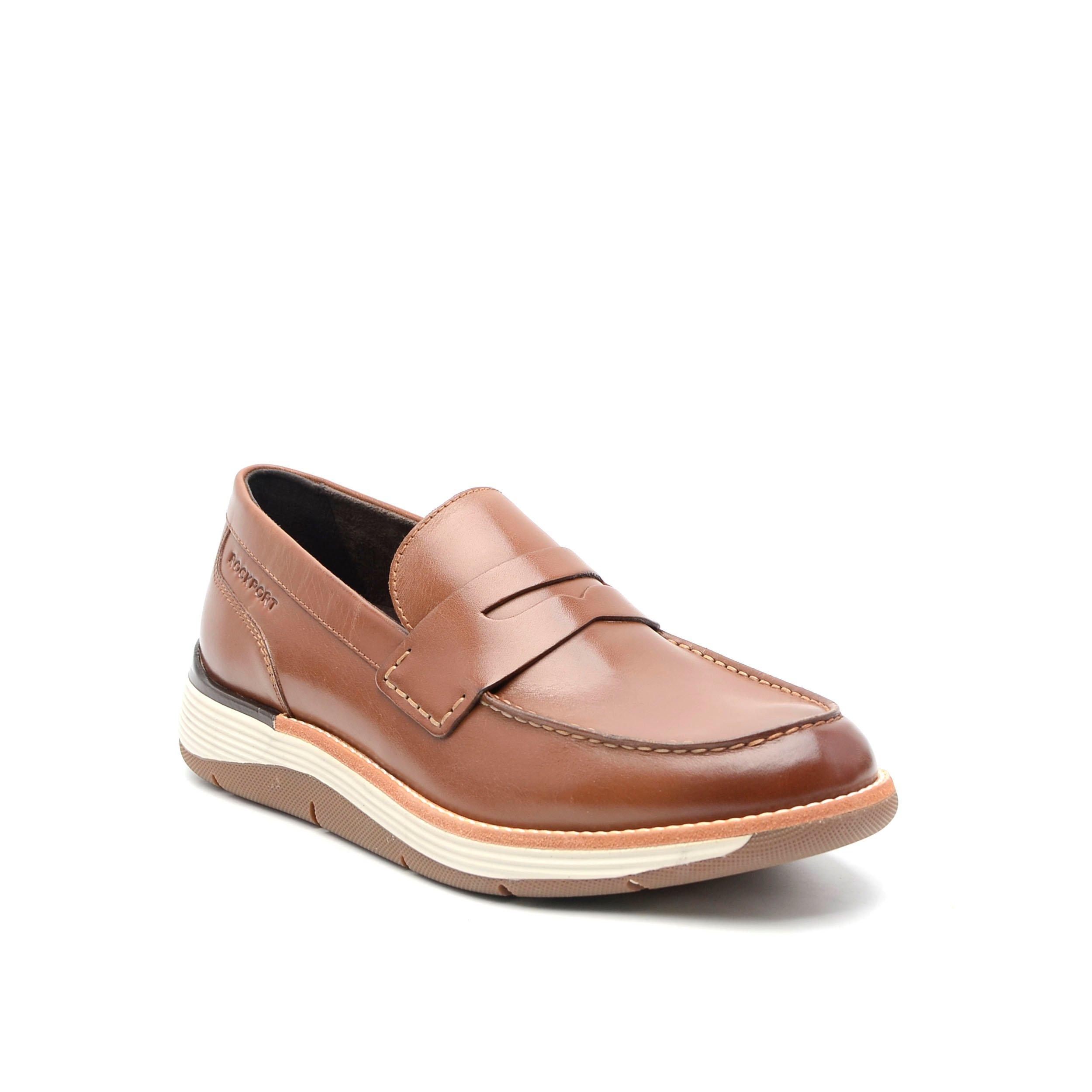 Tan - Rockport - Men's Liam Loaf Loafers