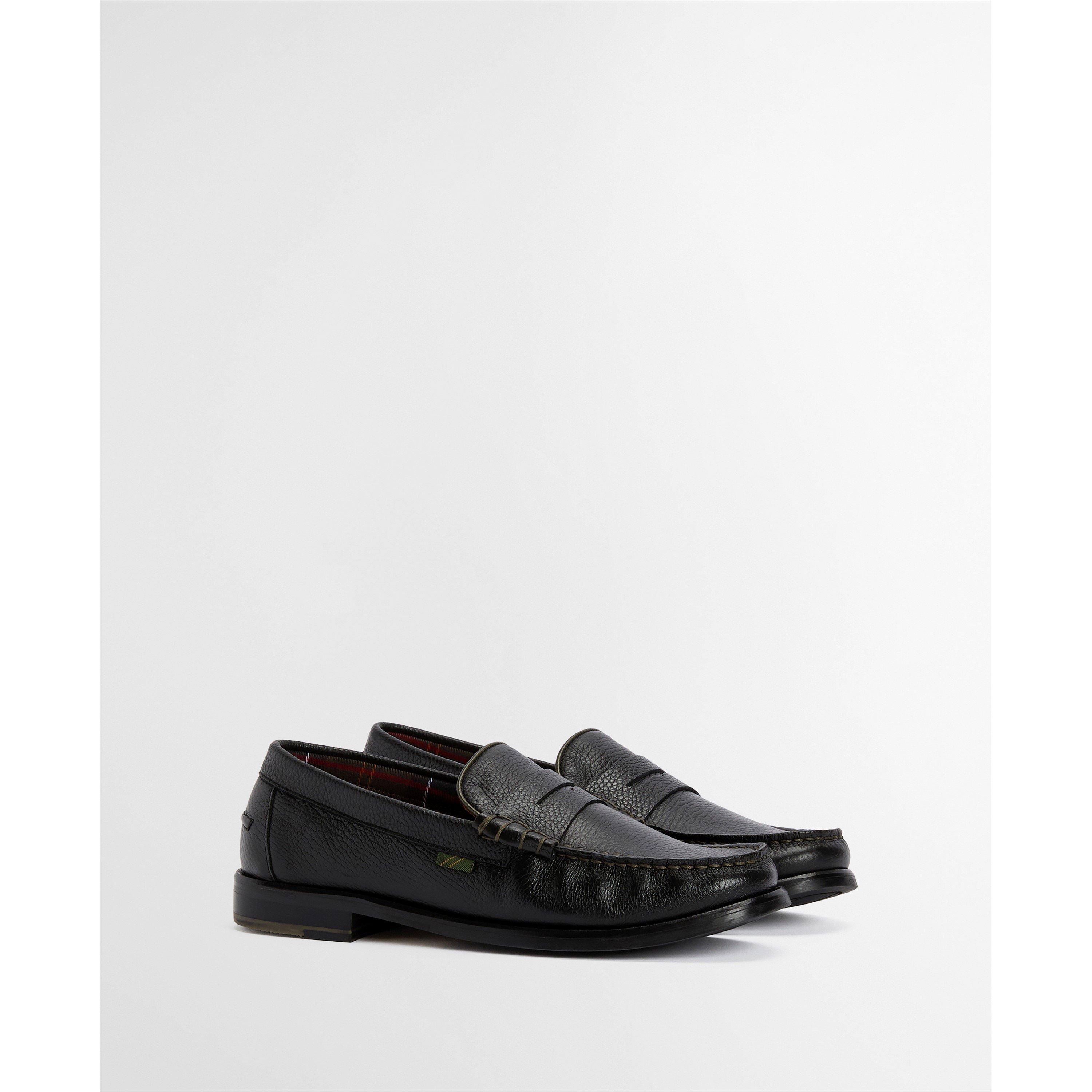 BK51 Black - Barbour - Mens Linford Loafer - 2