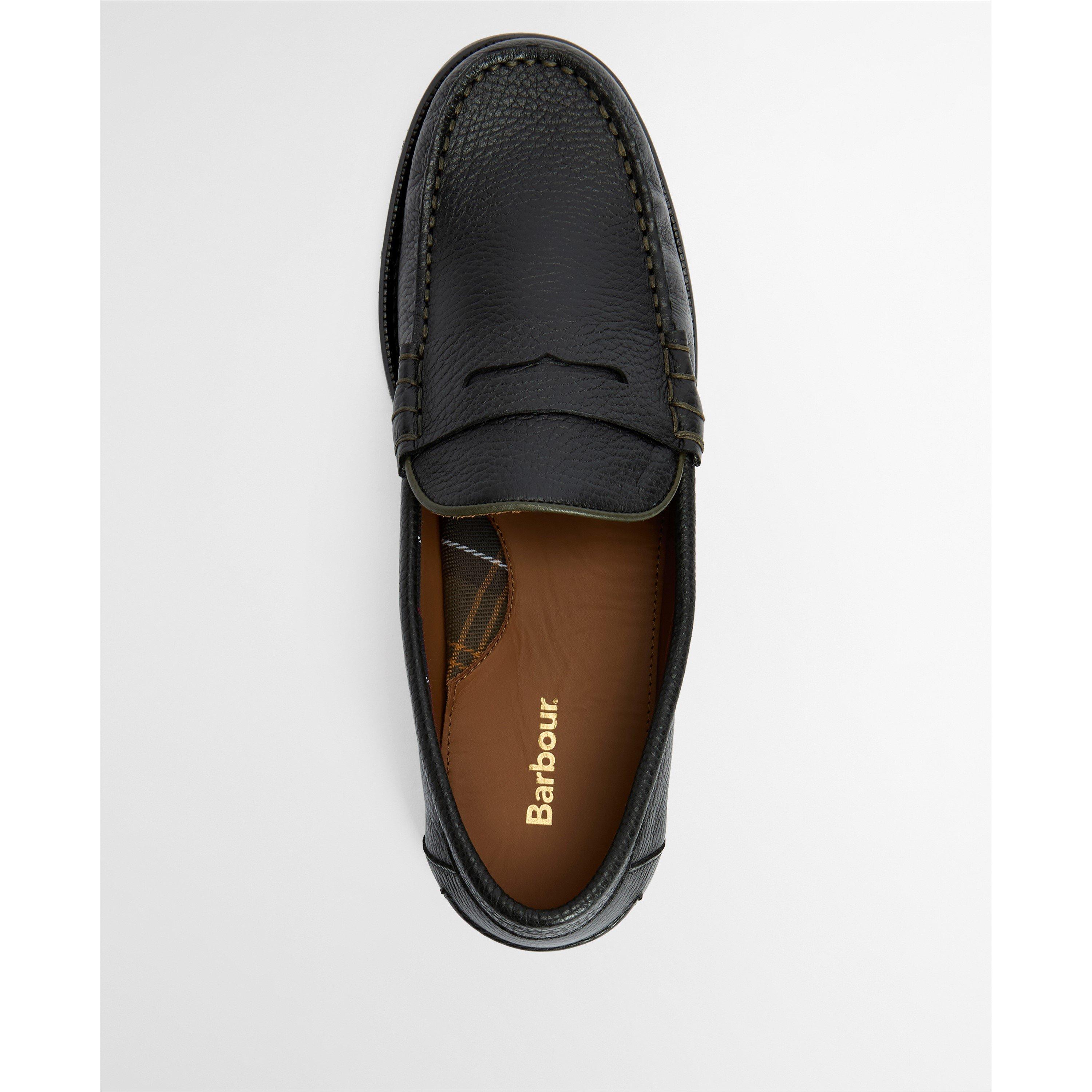 BK51 Black - Barbour - Mens Linford Loafer - 5