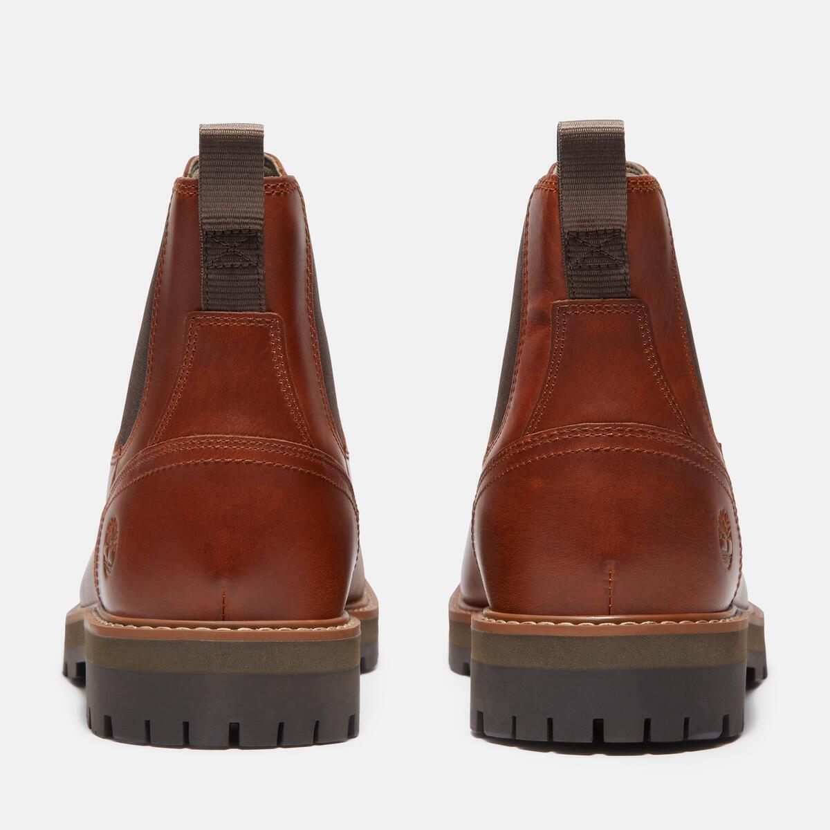 Mid Brown - Timberland - Men's Britton Road Chelsea Boot - 5
