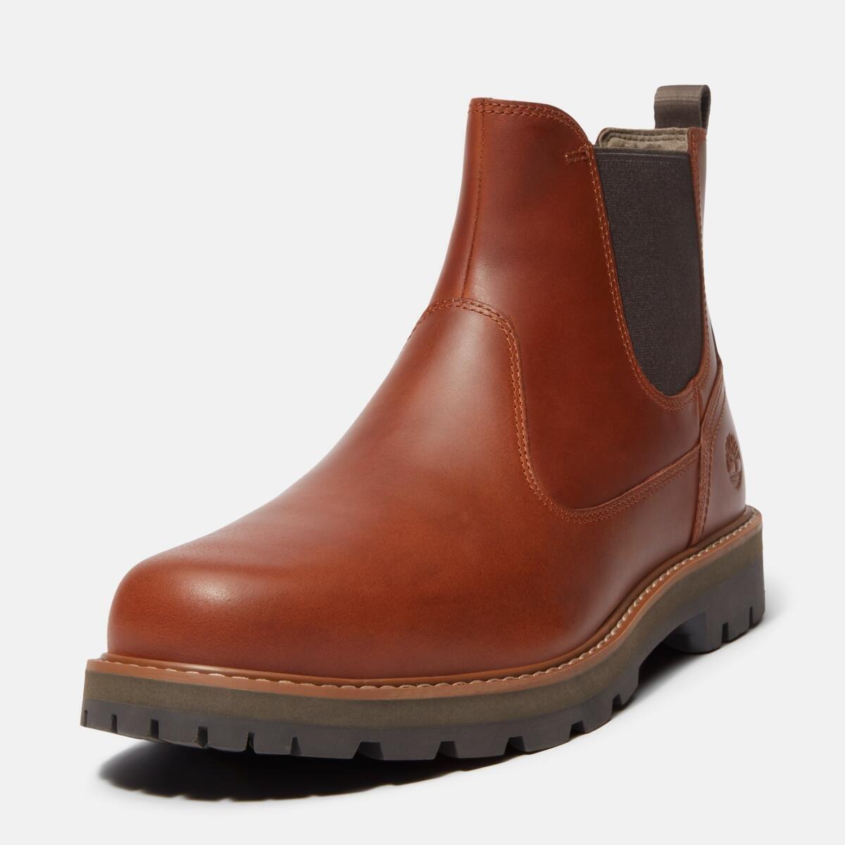 Mid Brown - Timberland - Men's Britton Road Chelsea Boot - 9