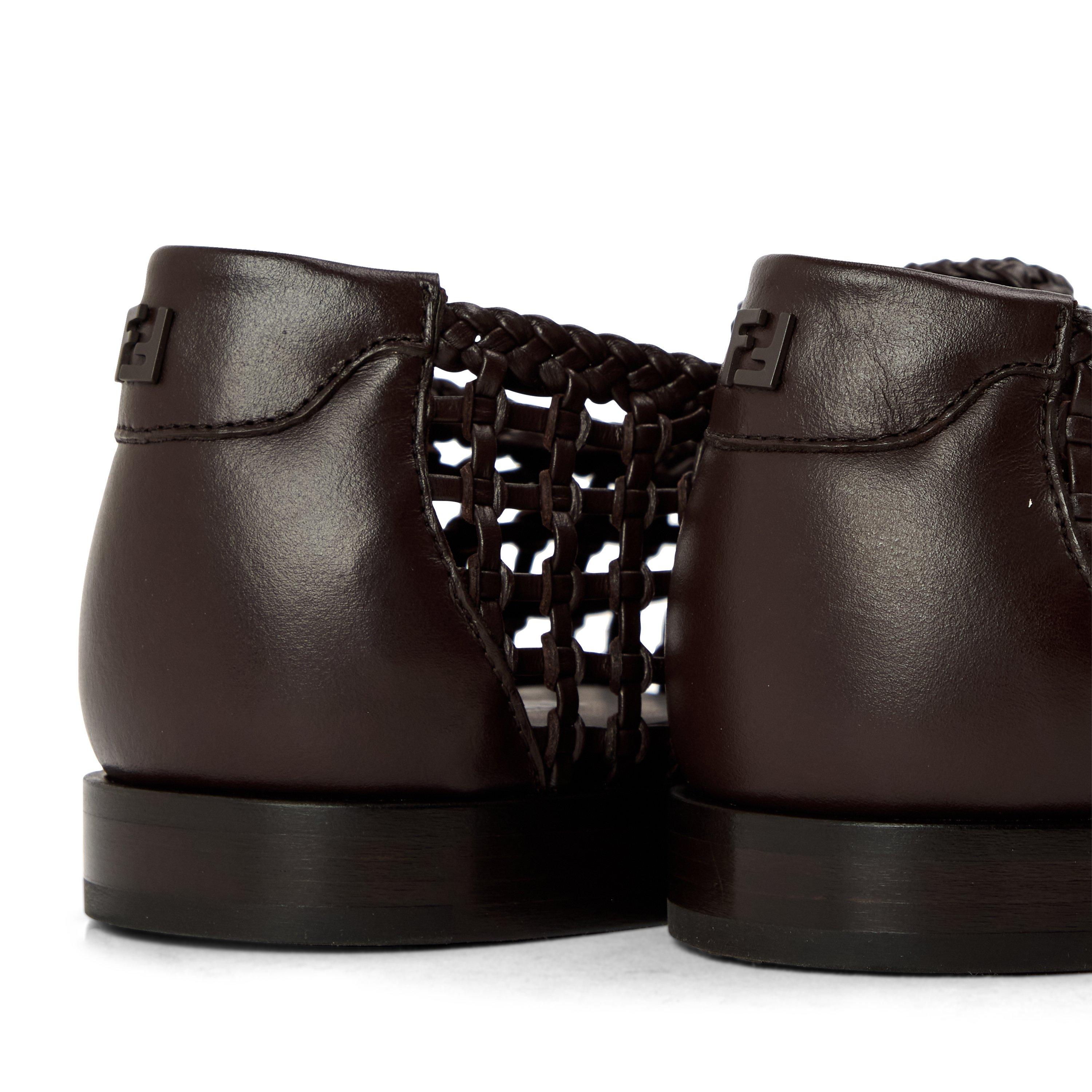 Brown - Fendi - Fendi Show Loafer Sn62 - 3