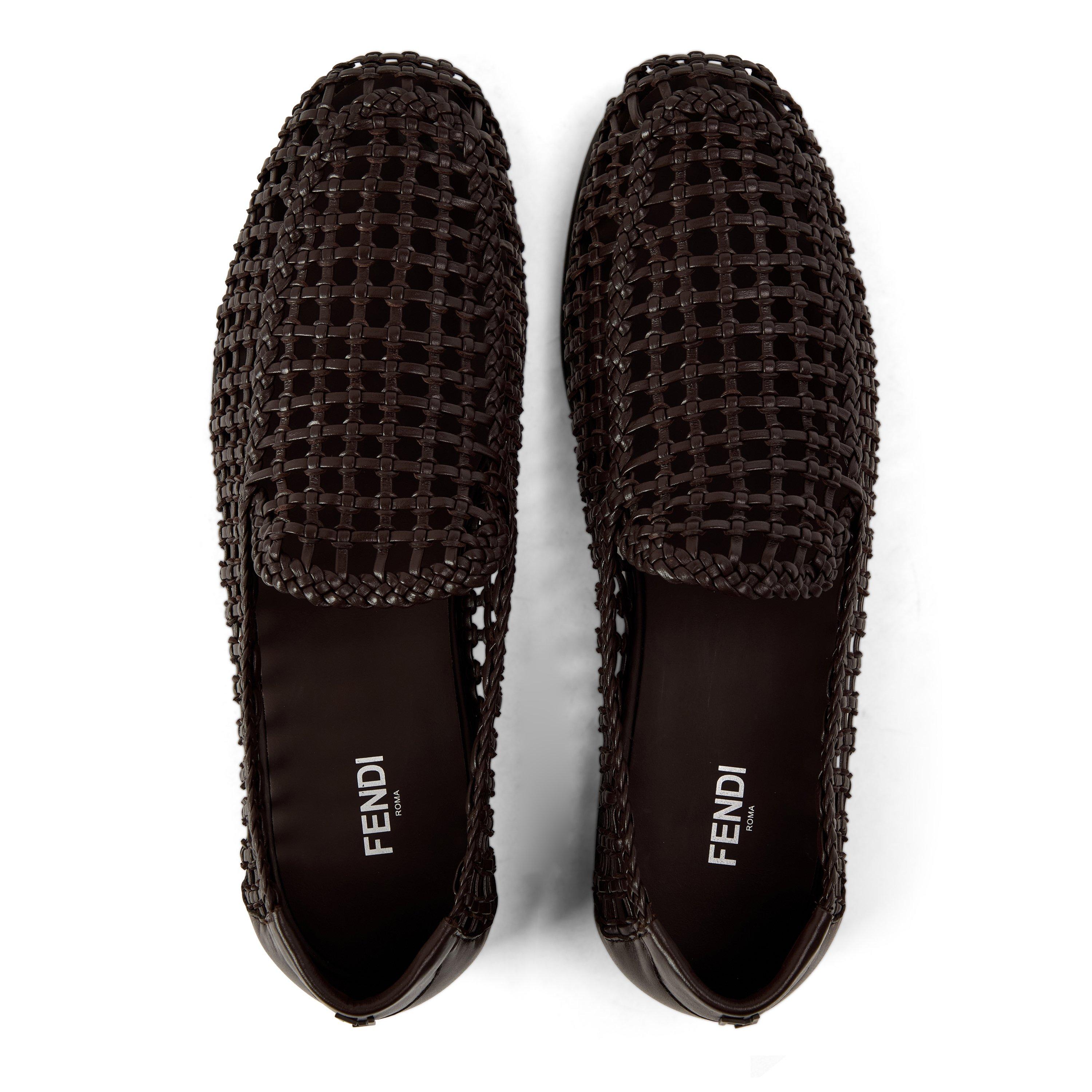 Brown - Fendi - Fendi Show Loafer Sn62 - 4