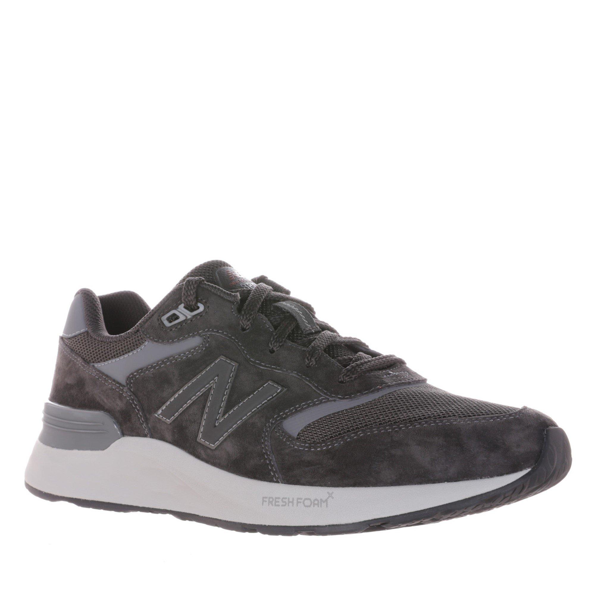 Black/Cement - New Balance - Men's Low-Top Trainers - 4