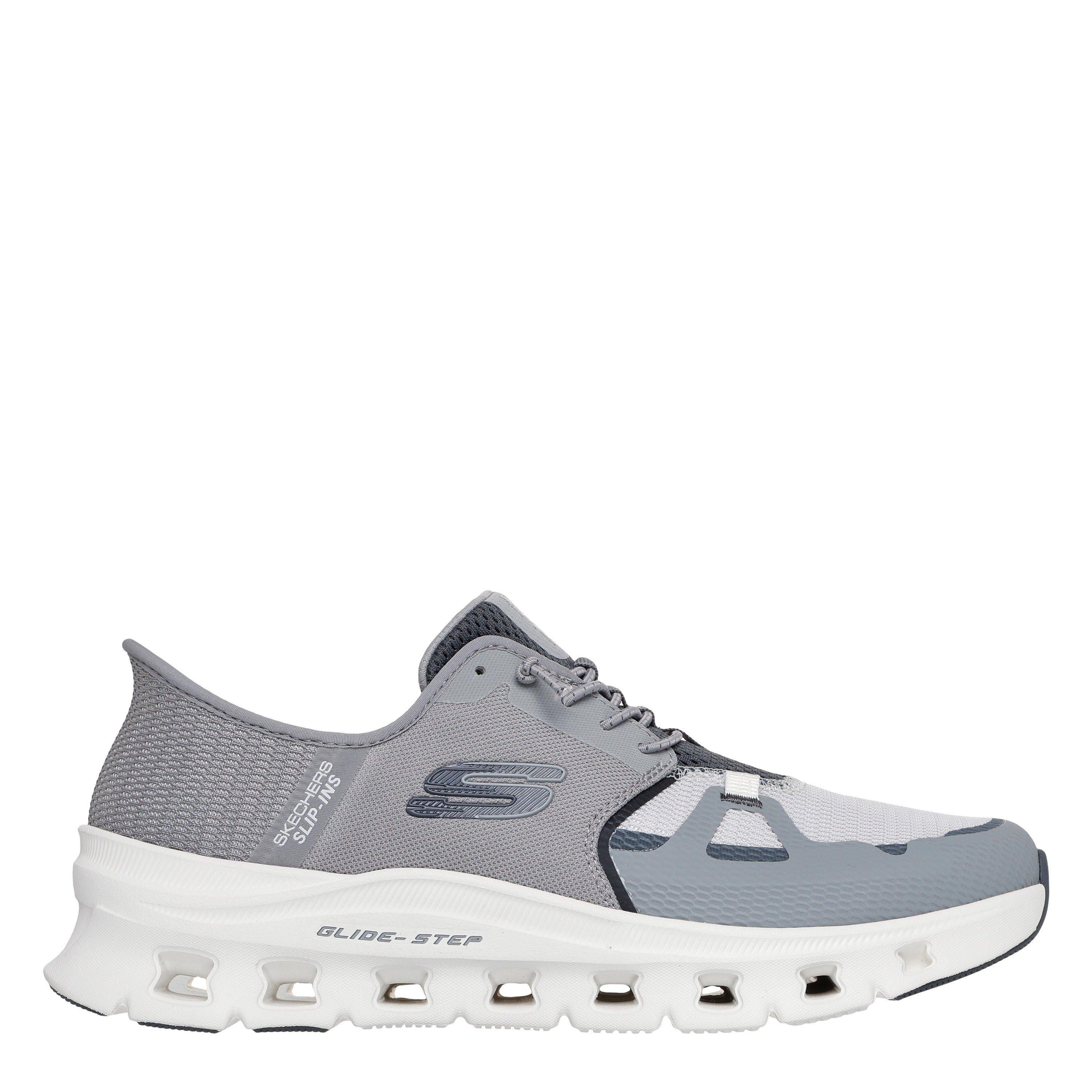 Skechers Men's Glide-Step Pro Slip On Runners - Grey/Charc - 7 (41)