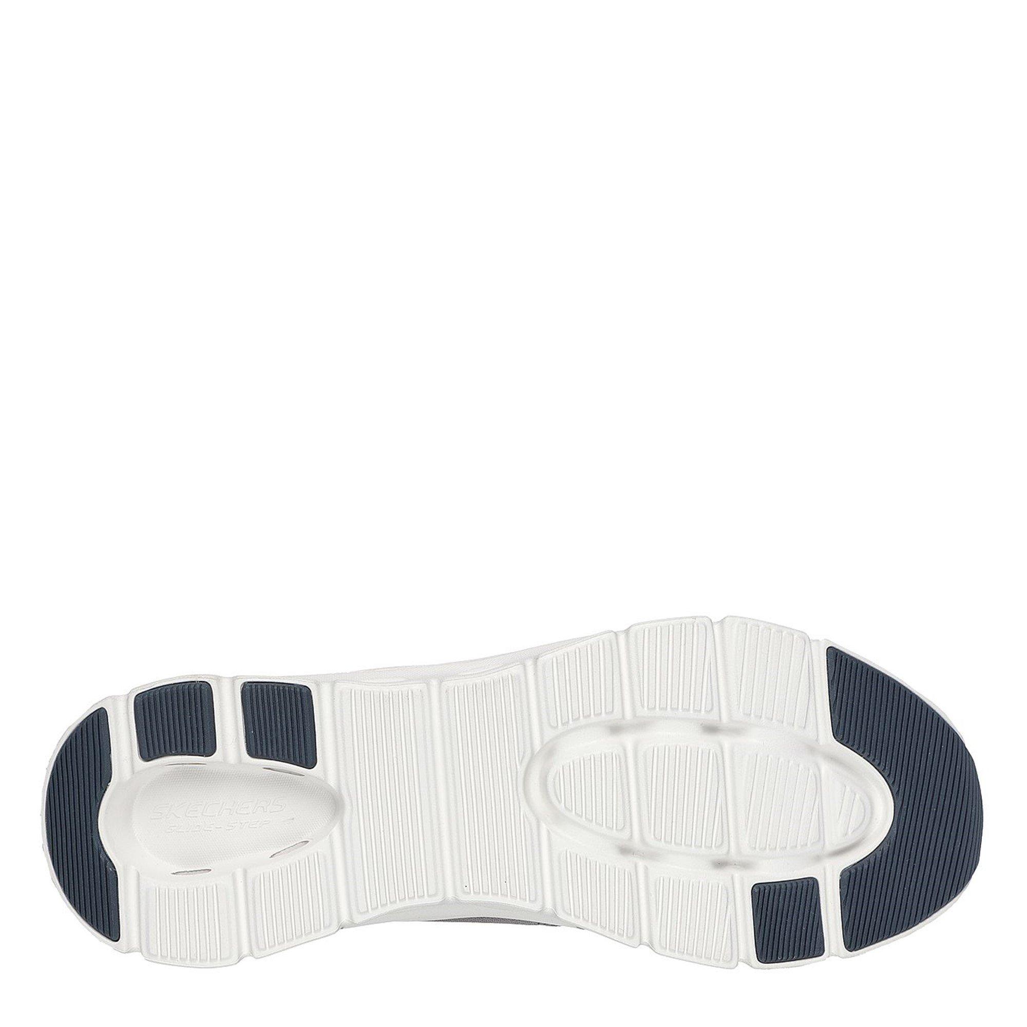 Grey/Charc - Skechers - Glide-Step Pro Slip On Runners Mens - 4