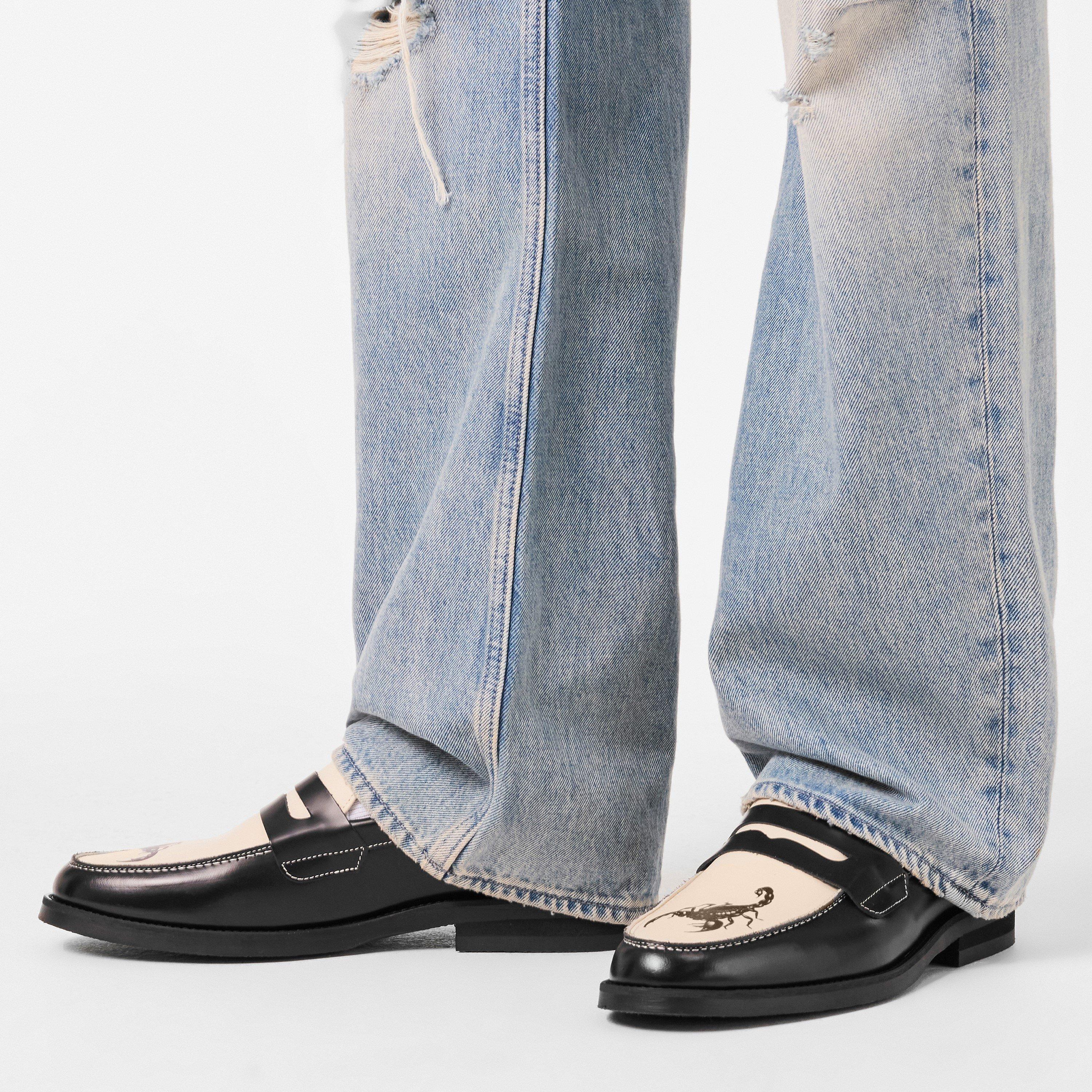 Black/White - Duke and Dexter - Men's Loafers - 3