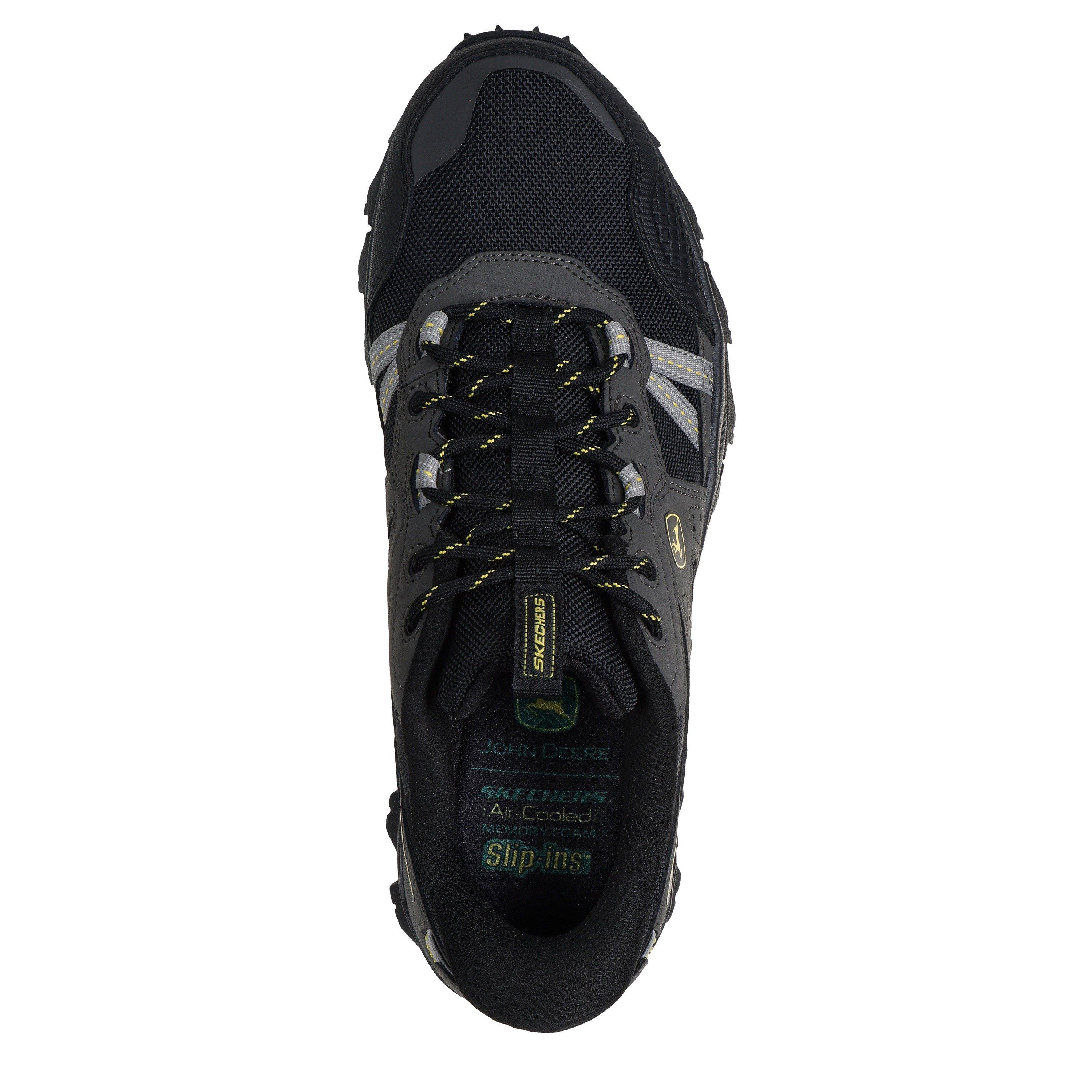 Black - Skechers - Equalizer 5.0 Trail-Harvester Slip On Trainers Mens - 4