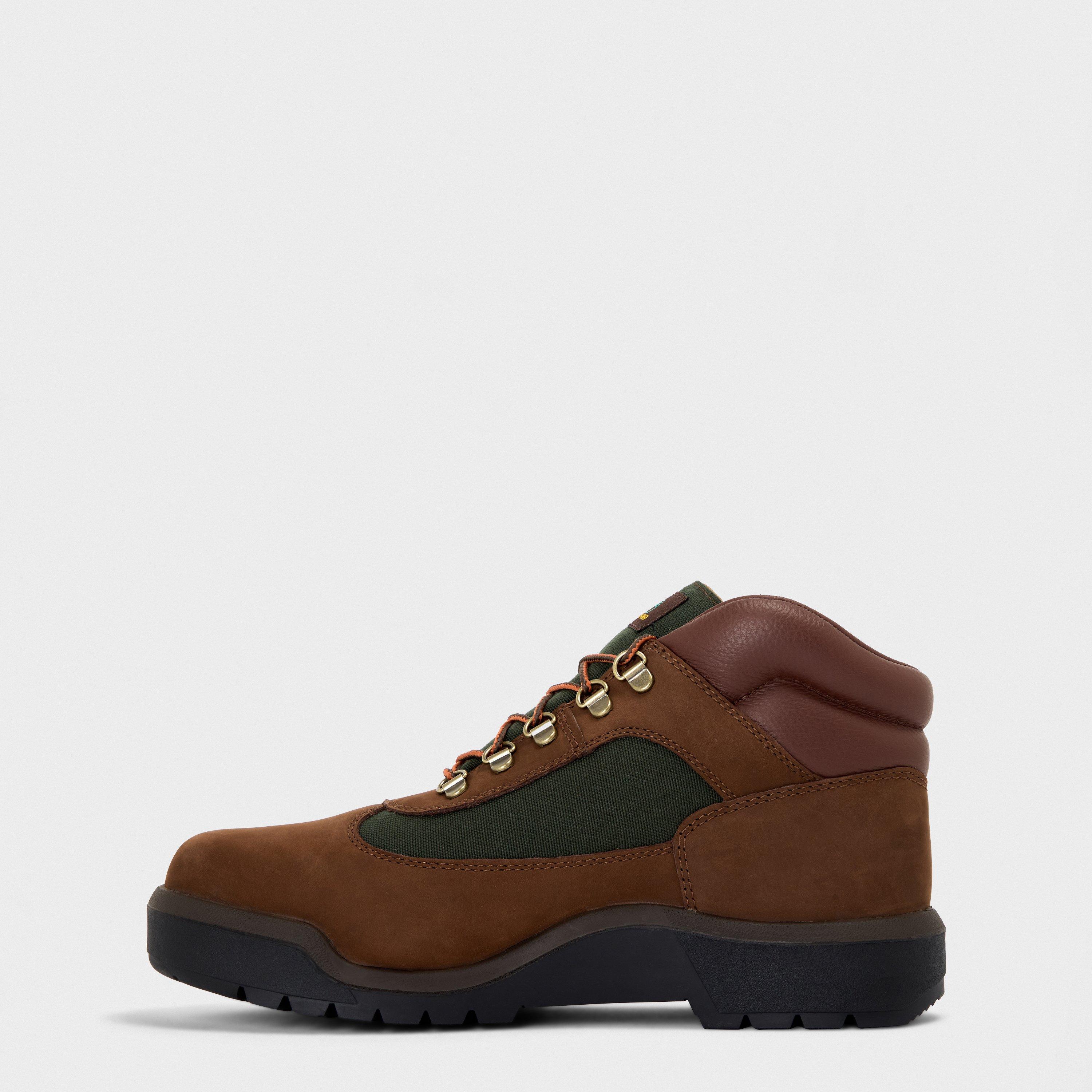 Chocolate - Timberland - Men's Mid Lace-Up Waterproof Hiker Rugged Boots - 2