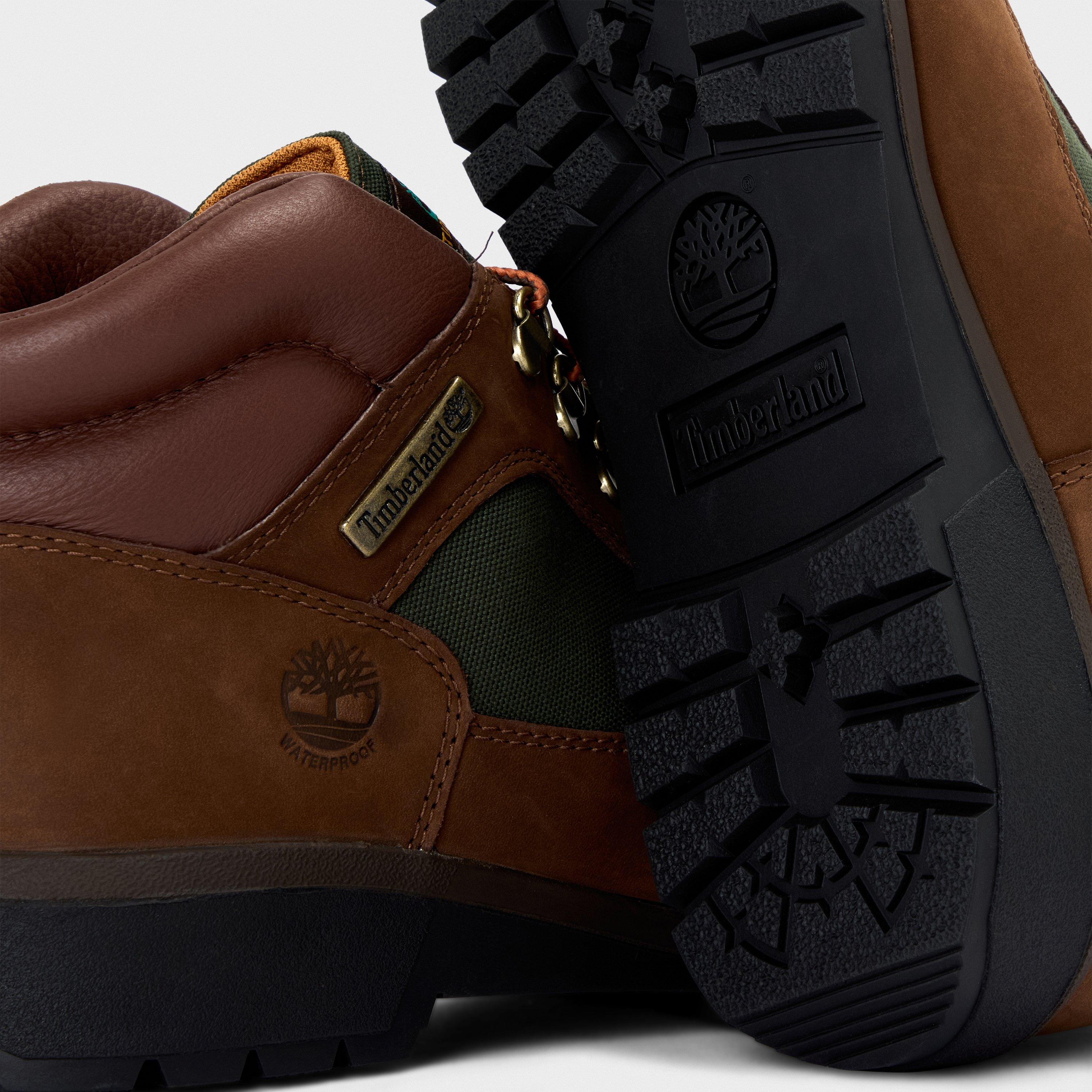 Chocolate - Timberland - Men's Mid Lace-Up Waterproof Hiker Rugged Boots - 3