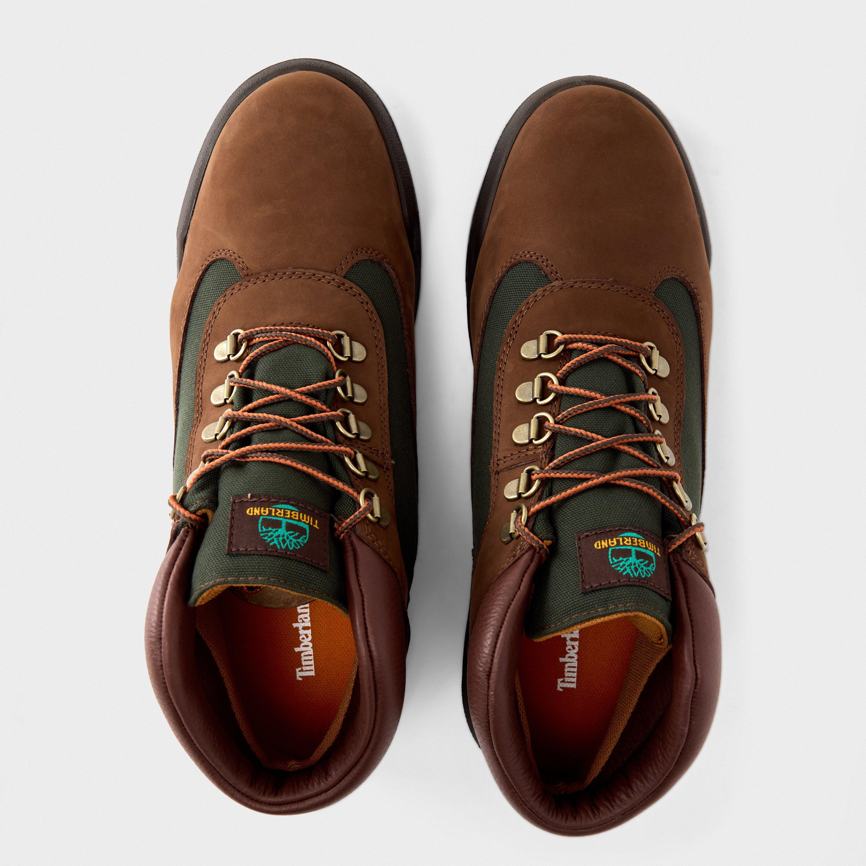 Chocolate - Timberland - Men's Mid Lace-Up Waterproof Hiker Rugged Boots - 4