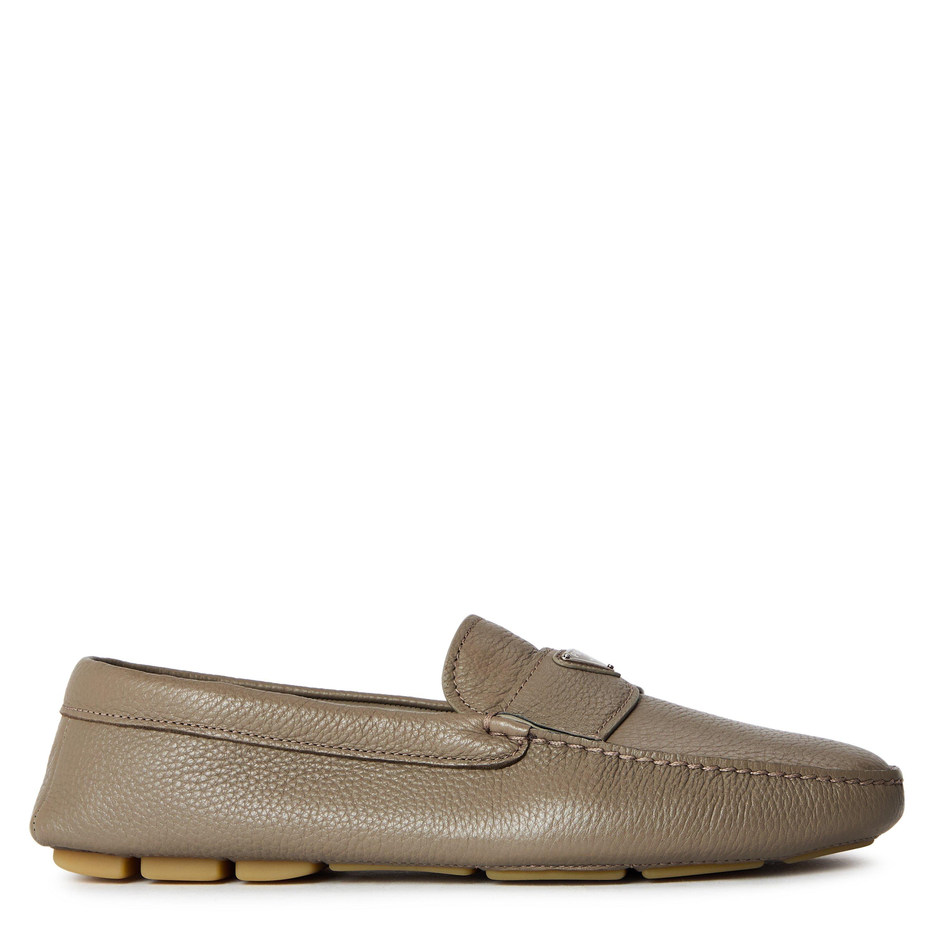 Prada Men's Loafers - Argilla - Size 9 (43)