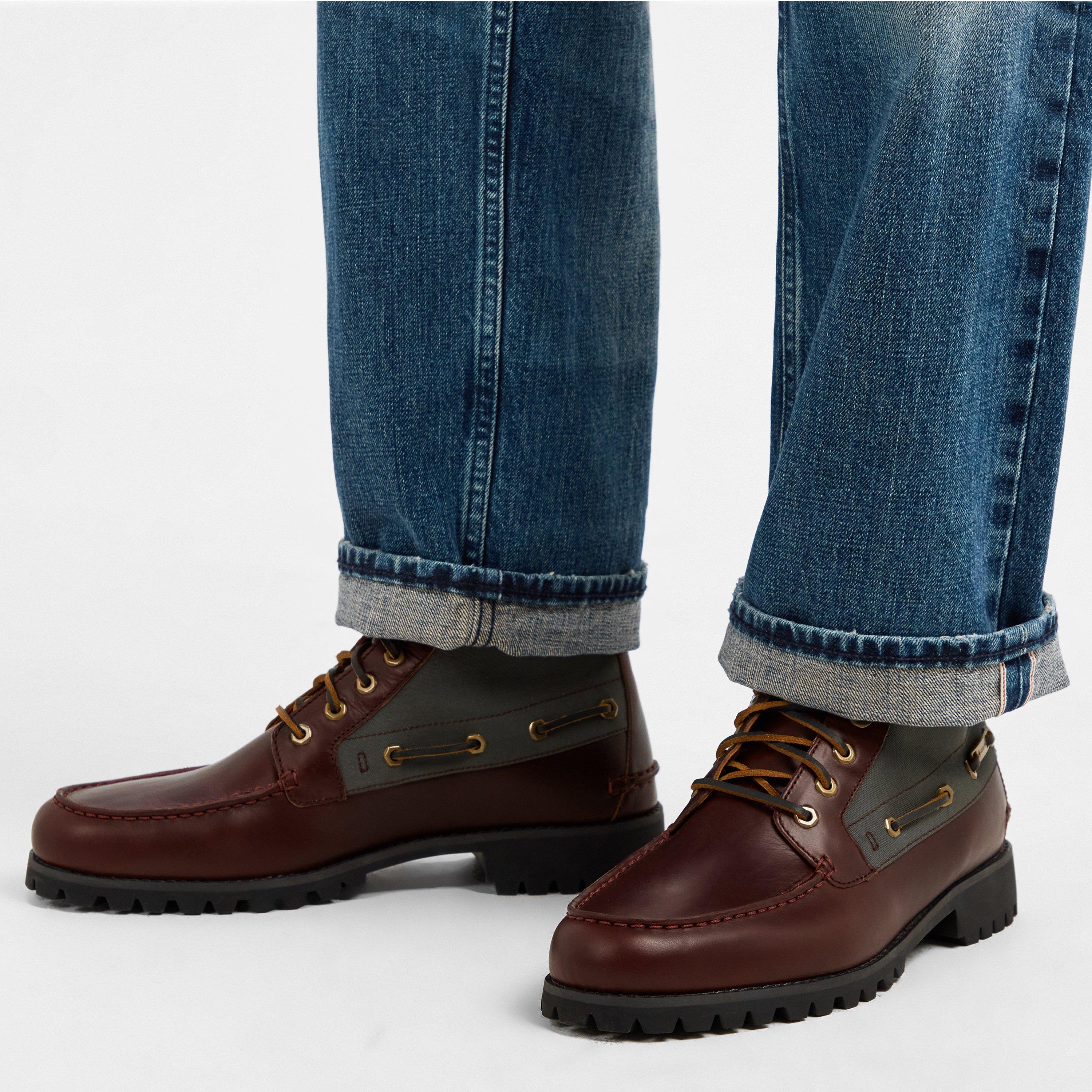 Dark Brown - Timberland - Men's Heritage Hiker Rugged Boots - 3