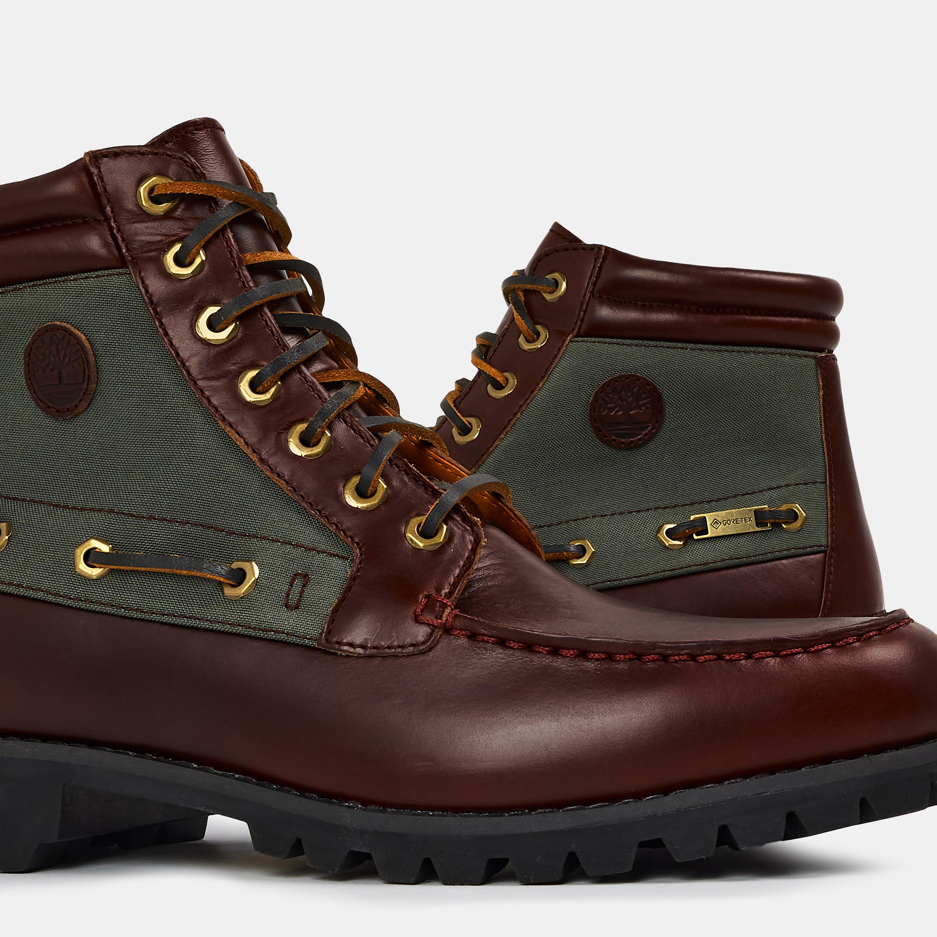 Dark Brown - Timberland - Men's Heritage Hiker Rugged Boots - 4