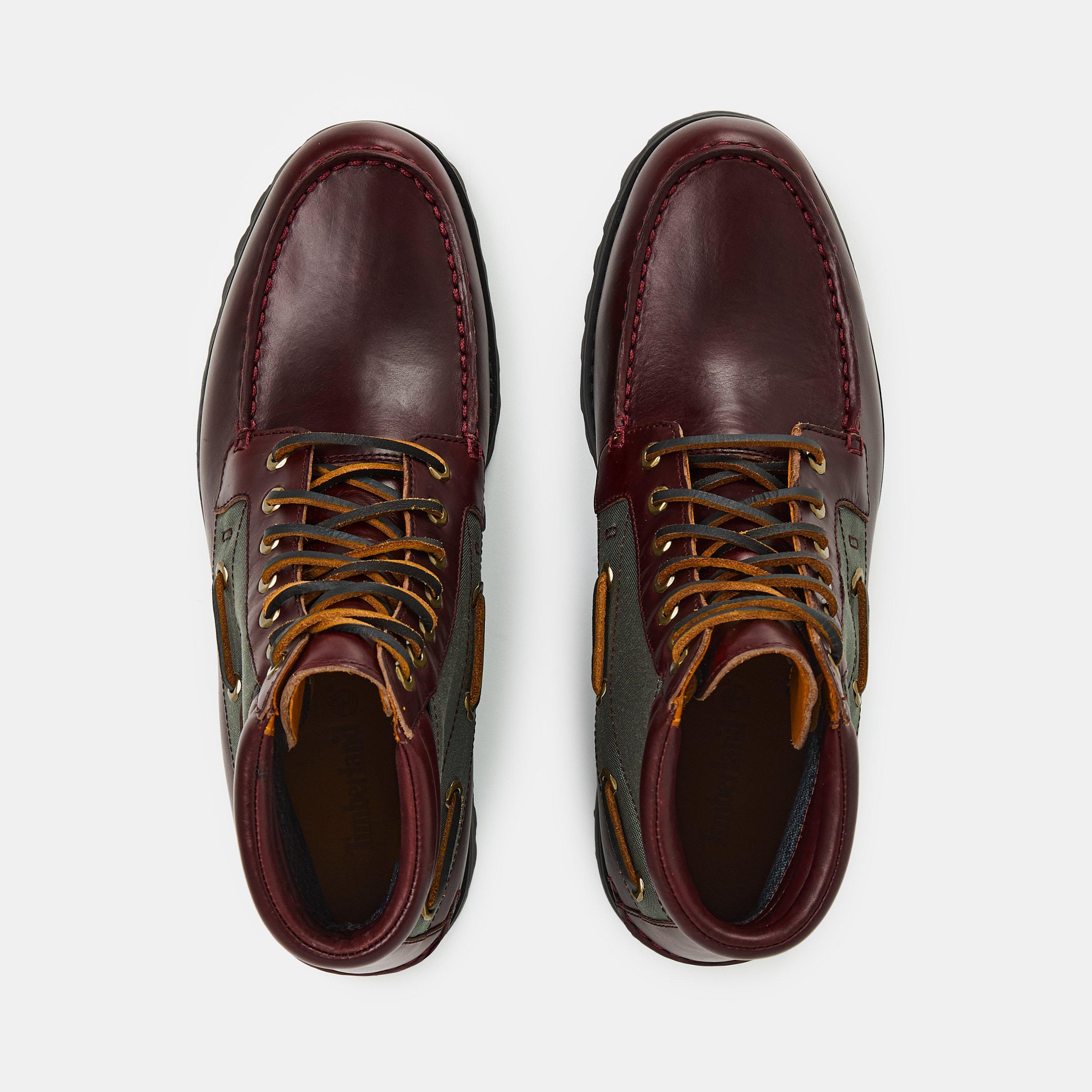 Dark Brown - Timberland - Men's Heritage Hiker Rugged Boots - 5