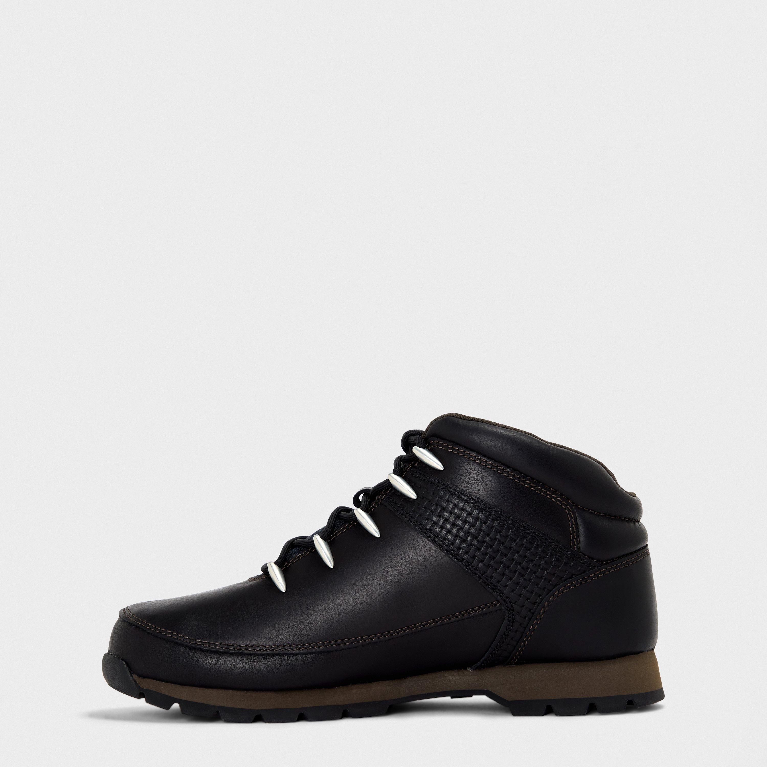 Black Grain - Timberland - Men's Brooklyn Black Hiker Rugged Boots - 2