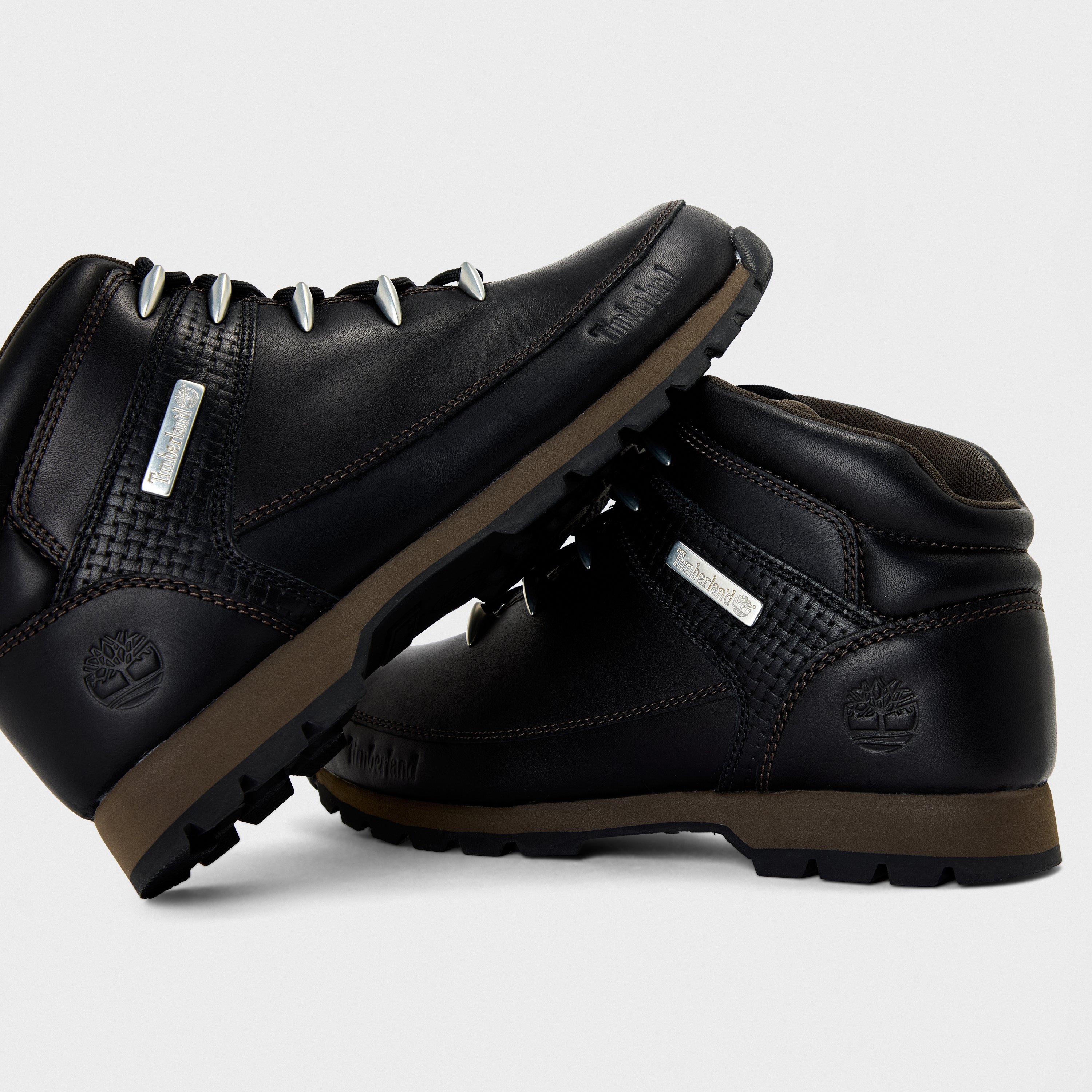 Black Grain - Timberland - Men's Brooklyn Black Hiker Rugged Boots - 3