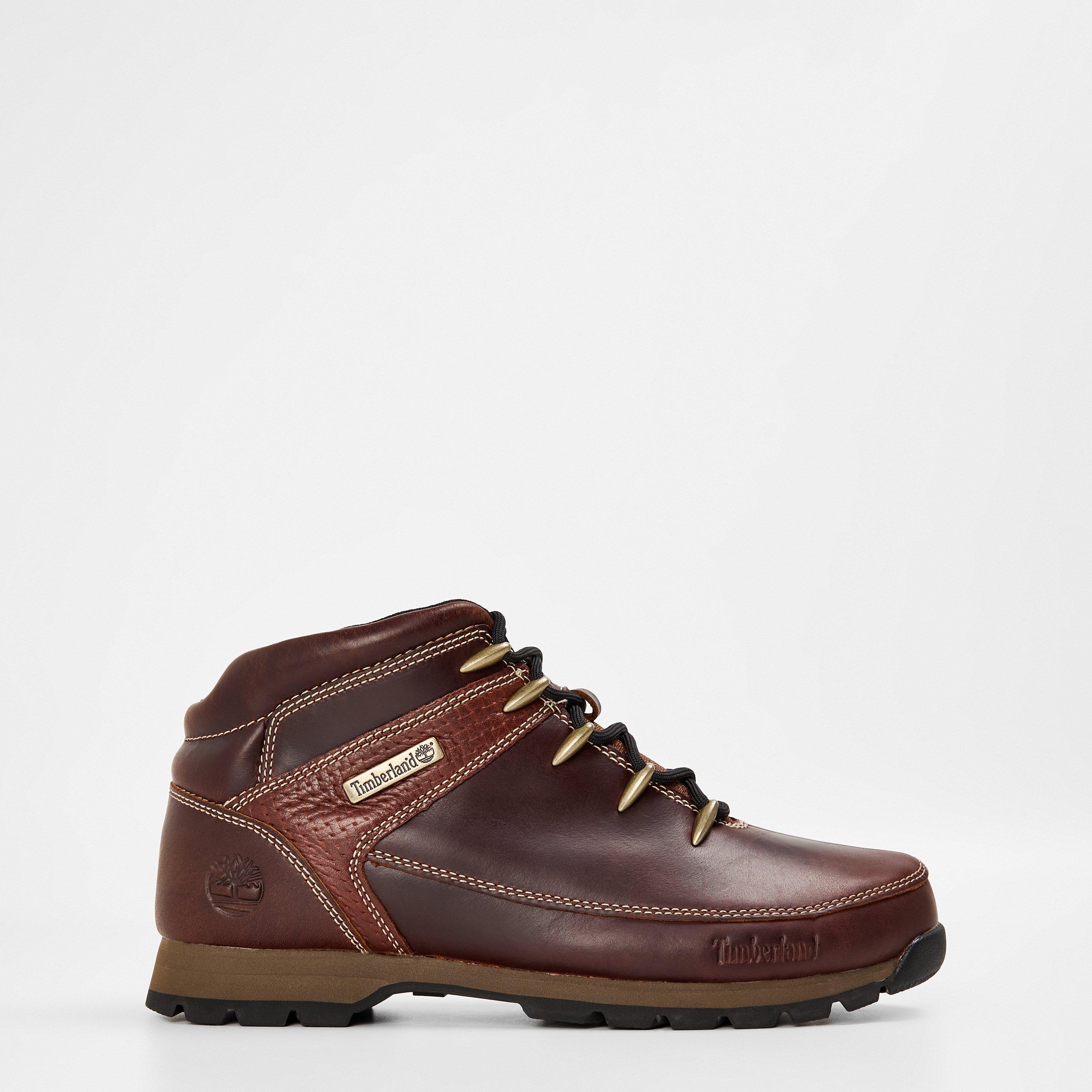 Med Brown Black - Timberland - Men's Brooklyn Waterproof Hiker Rugged Boots - 1