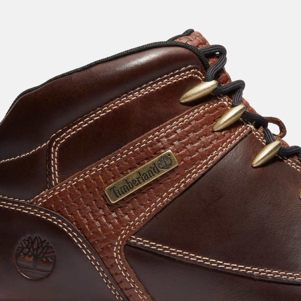 Med Brown Black - Timberland - Men's Brooklyn Waterproof Hiker Rugged Boots - 7