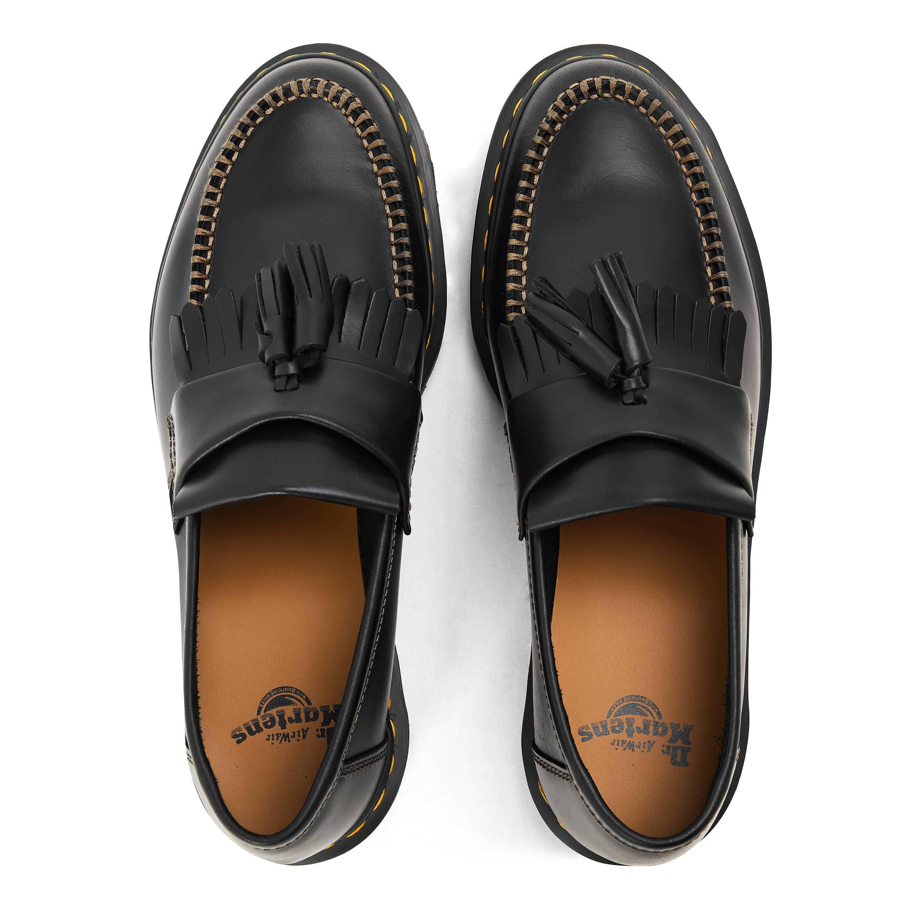 Black Orleans - Dr Martens - Adrian Tassel Loafer - 5