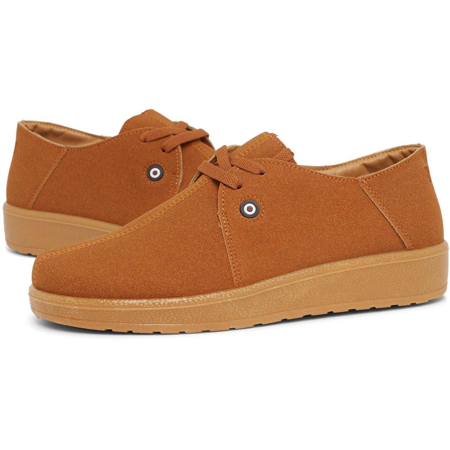 Tan - Lambretta - Panda Court Trainers - 2