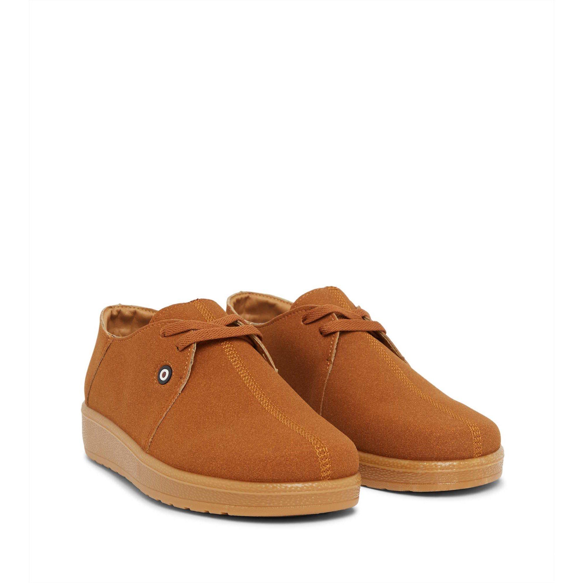 Tan - Lambretta - Panda Court Trainers - 4