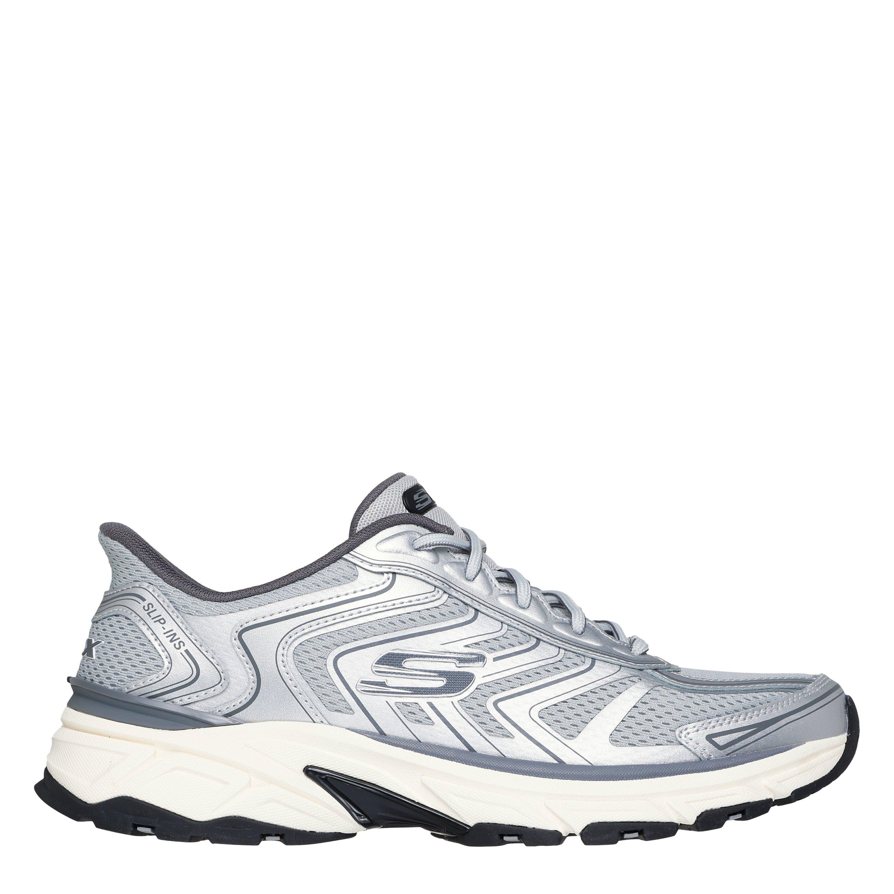 Slate/Grey - Skechers - Slip-ins: Stamina Sport Retro Runners Mens Trainers - 1