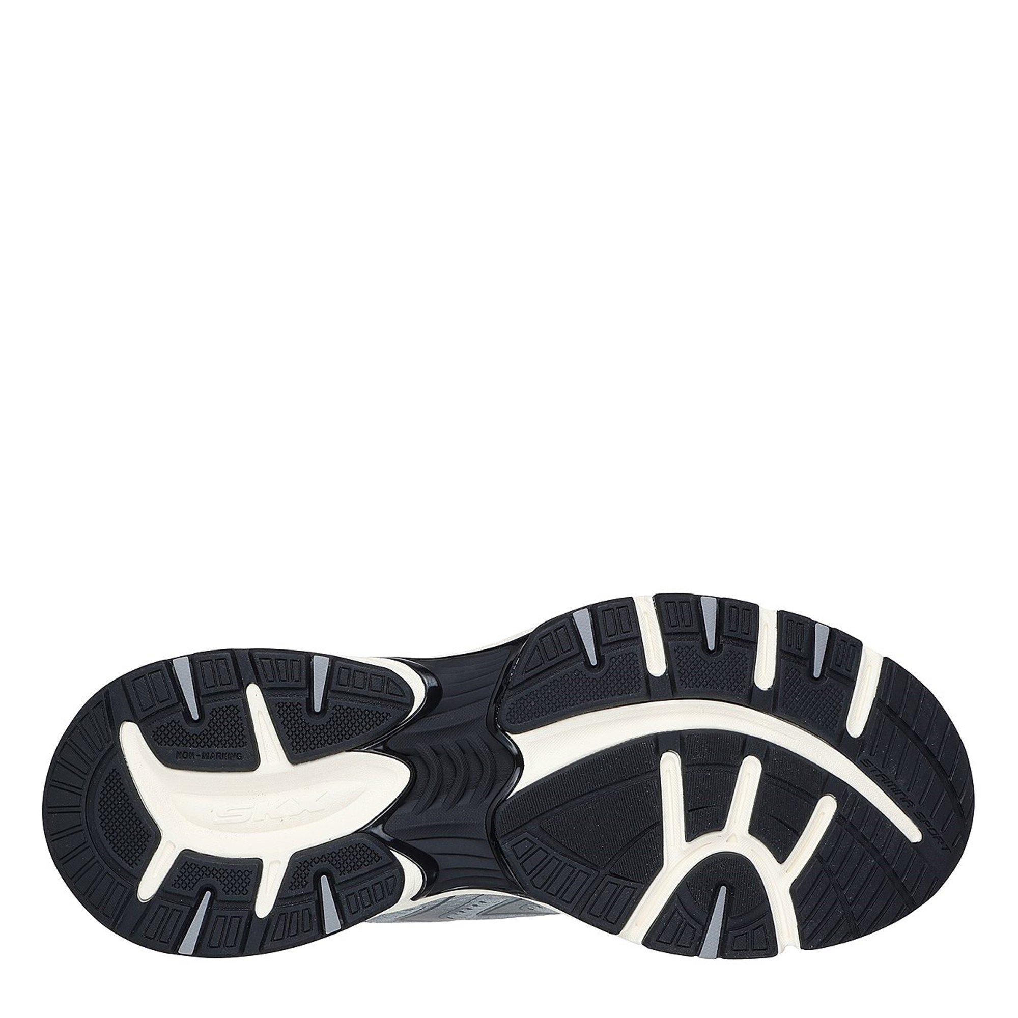 Slate/Grey - Skechers - Slip-ins: Stamina Sport Retro Runners Mens Trainers - 4